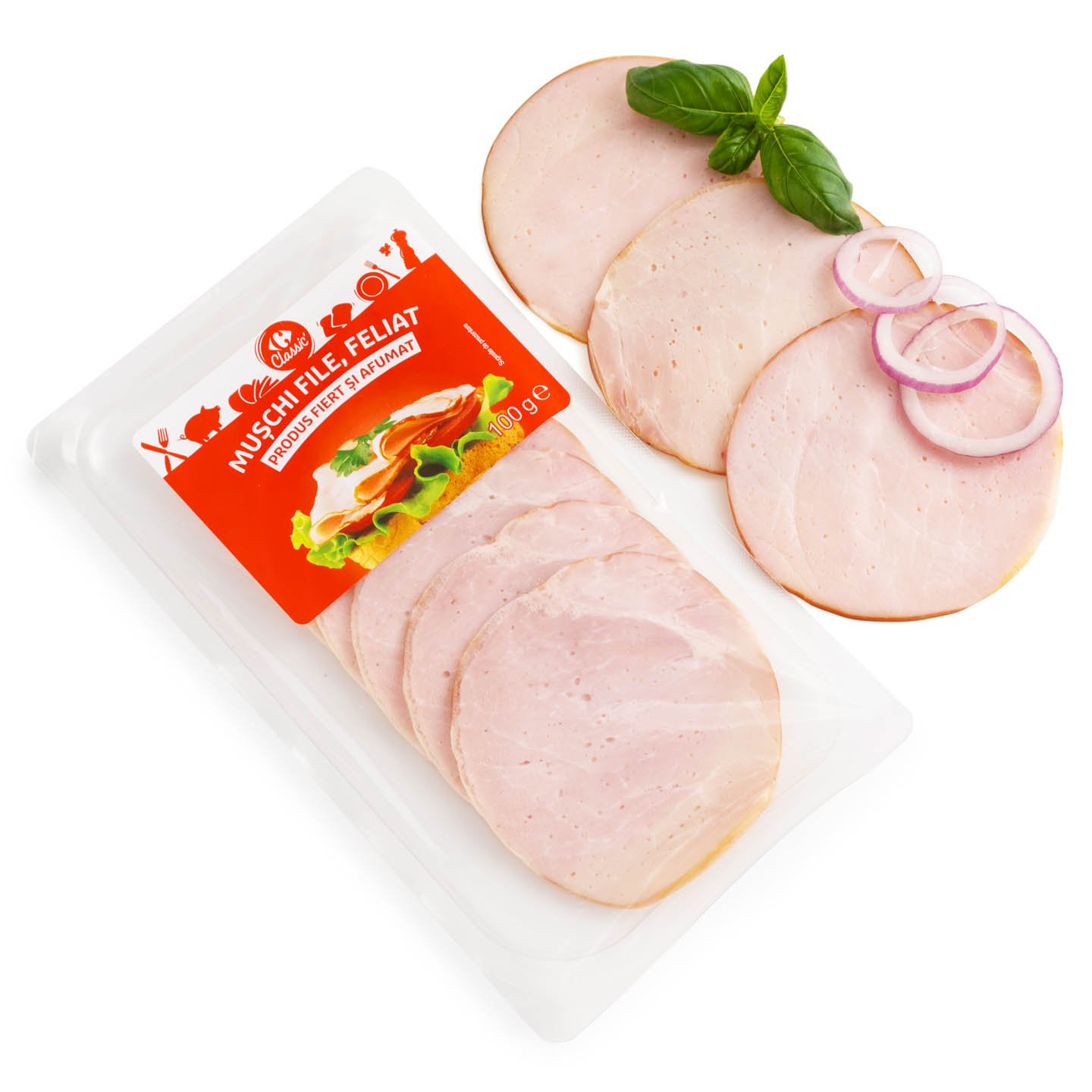 Mușchi file afumat Carrefour Classic 100g