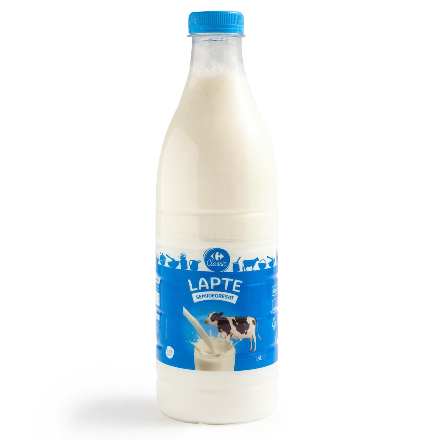 Lapte, 1.5% grăsime Carrefour Classic 1.4L