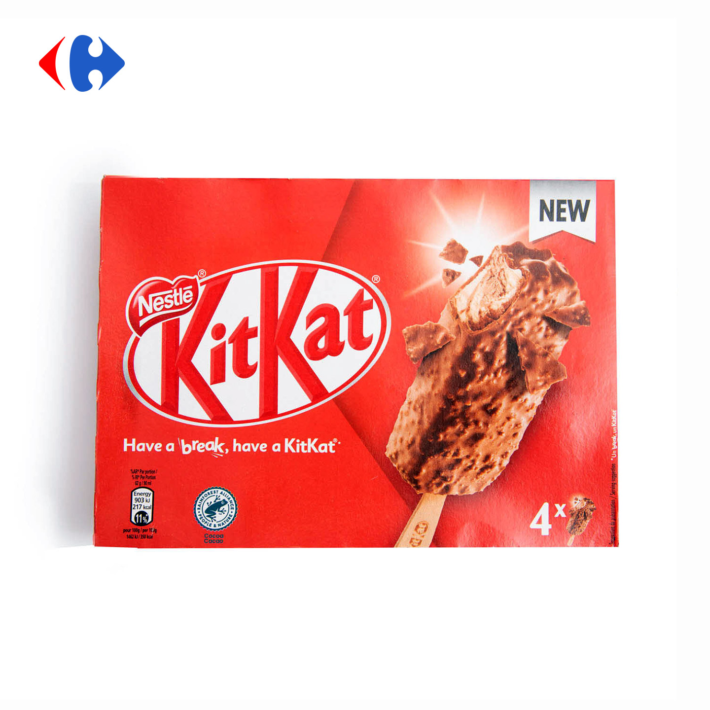 Înghețată cu ciocolată KITKAT 4x100ml, per pachet