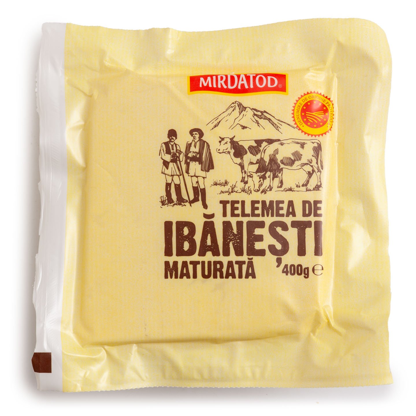 Telemea maturată de Ibănești DOP Mirdatod 400g