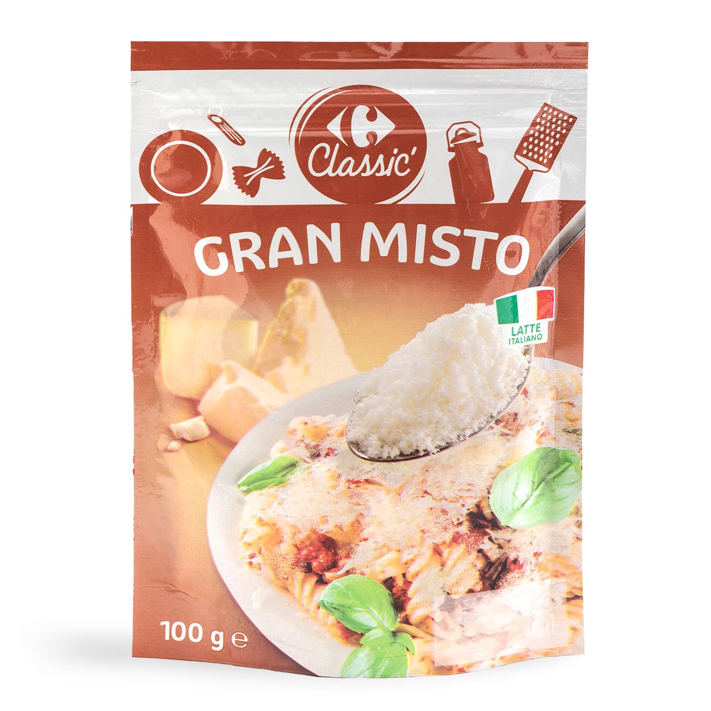 Brânză rasă Gran Misto Carrefour Classic 100g