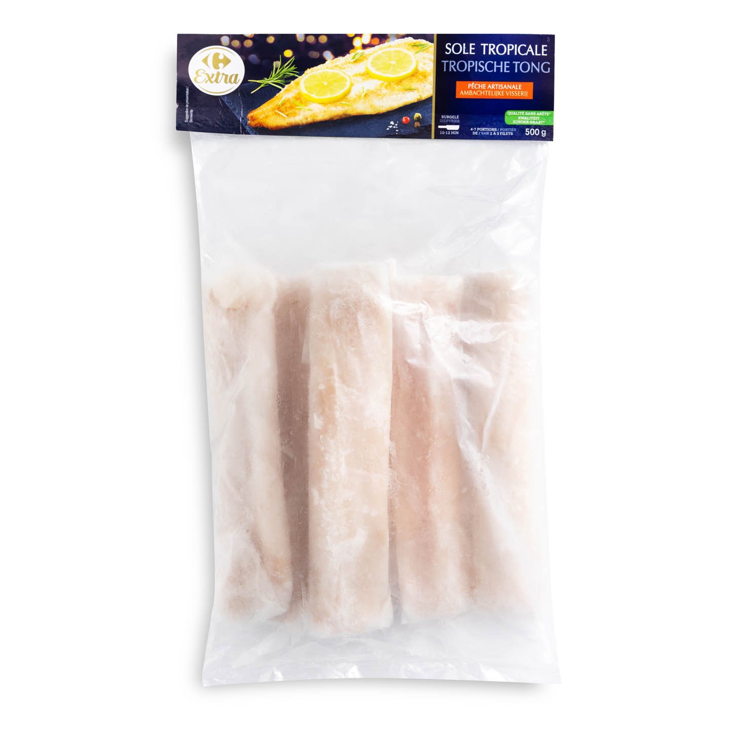 File de pește Carrefour Extra 500g