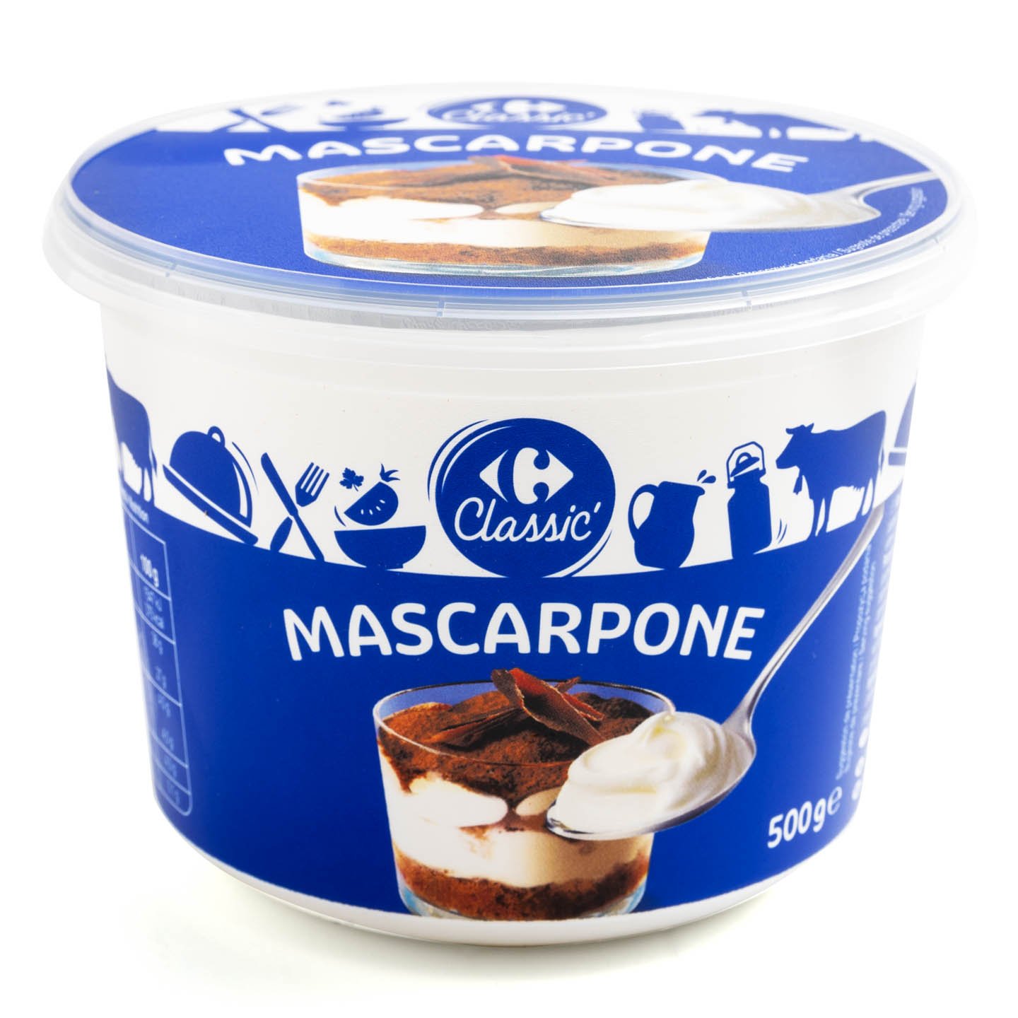 Mascarpone Carrefour Classic 500g