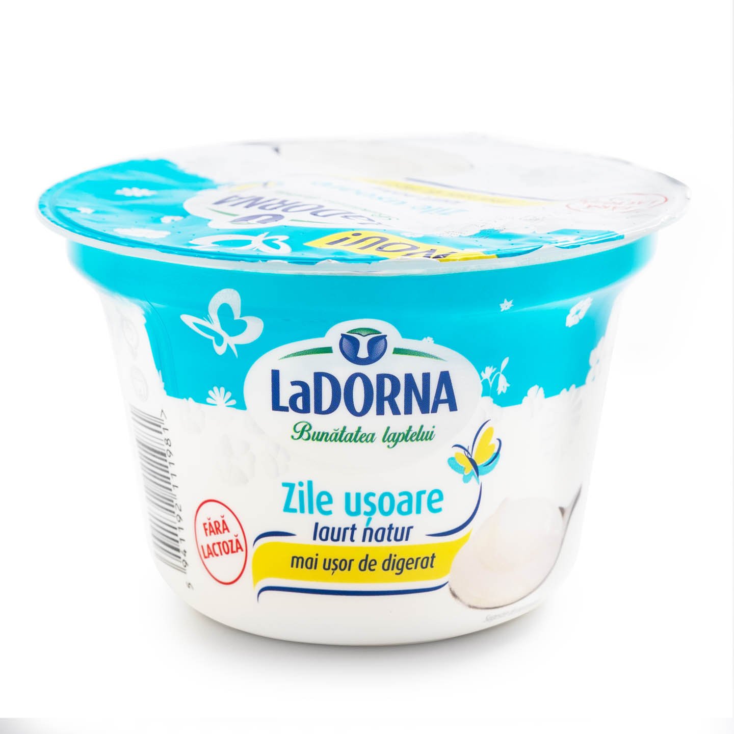 Iaurt natur fără lactoză, 2% grăsime La Dorna 150g