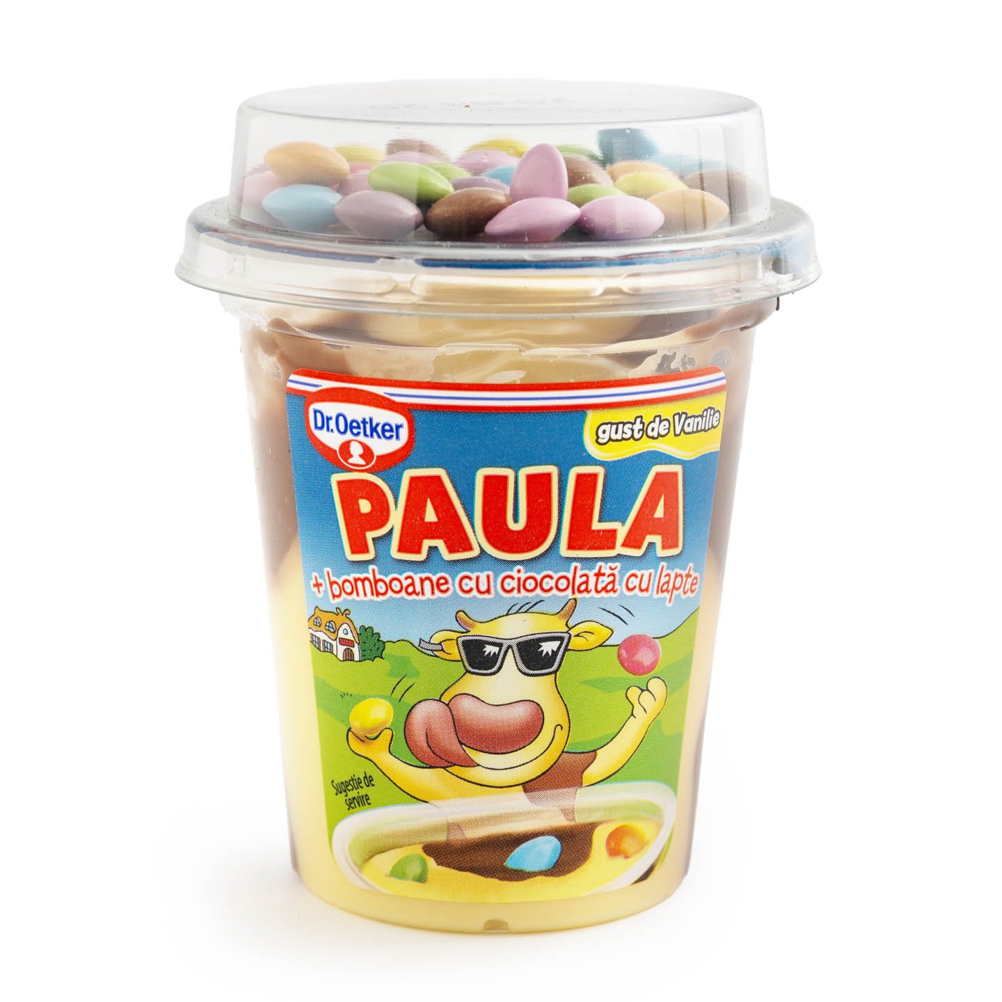 Budincă cu bomboane Paula 125g