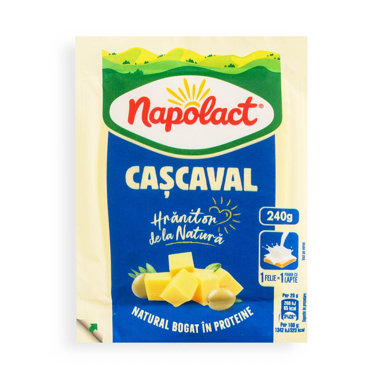 Cașcaval Napolact 240 g