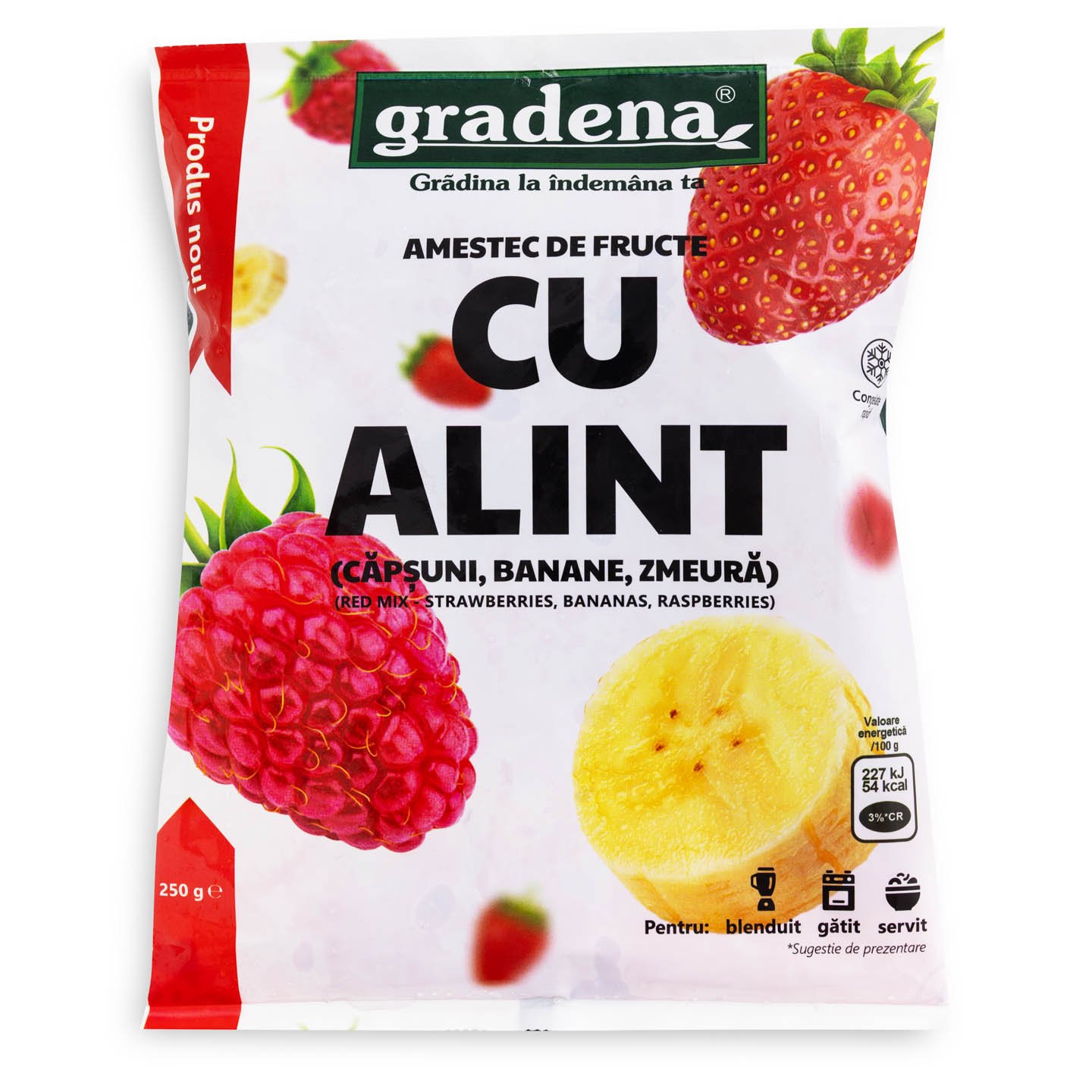 Amestec de fructe cu alint Gradena 250g
