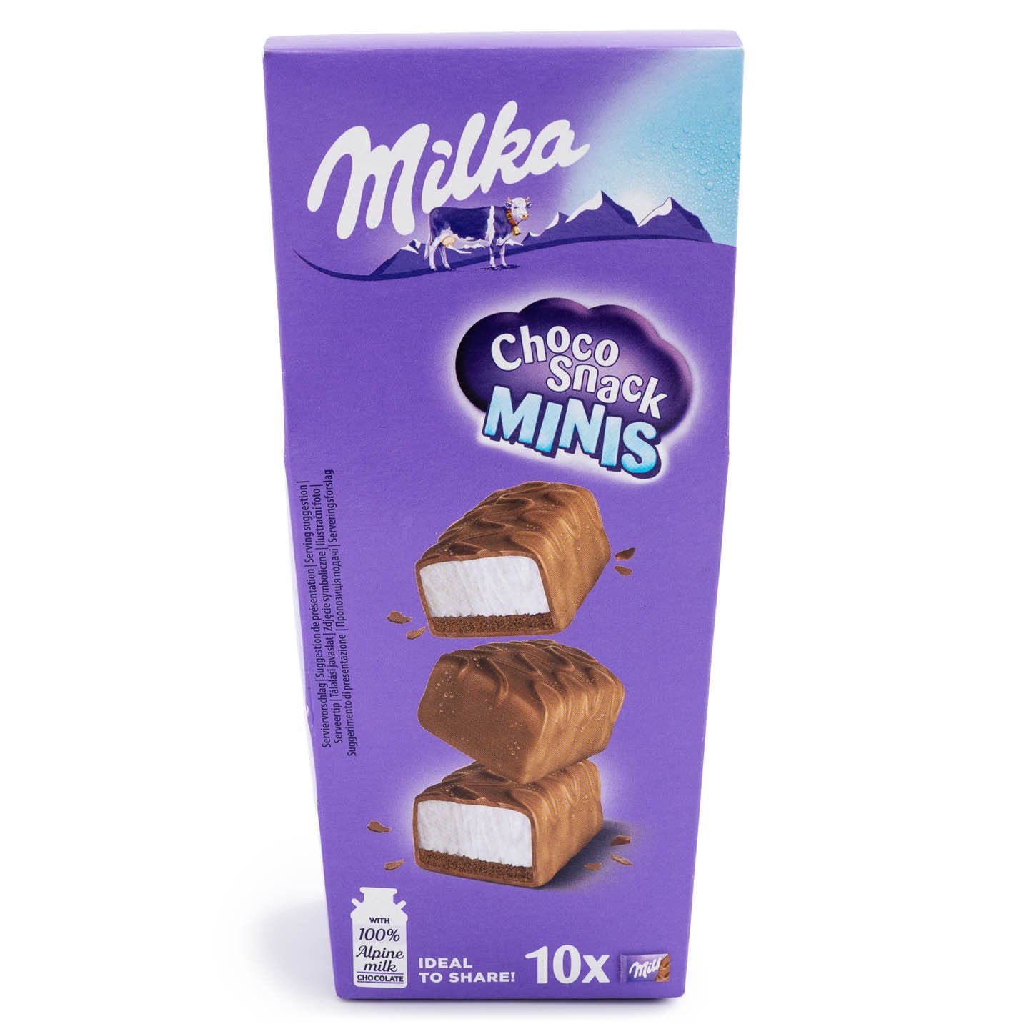 Choco Snack Milka 10x12.5g