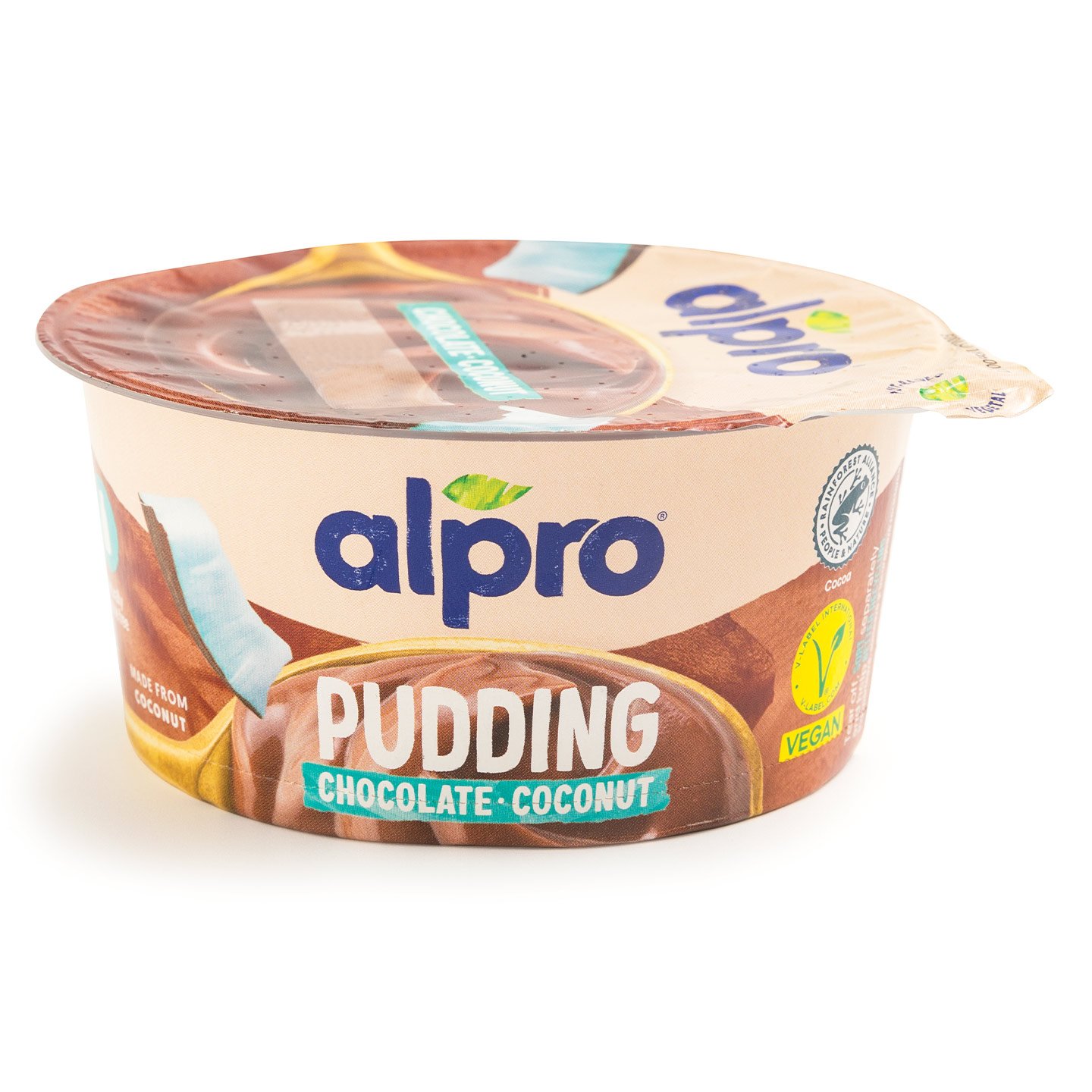 Budincă cu ciocolată și cocos / vanilie și migdale Alpro 135g
