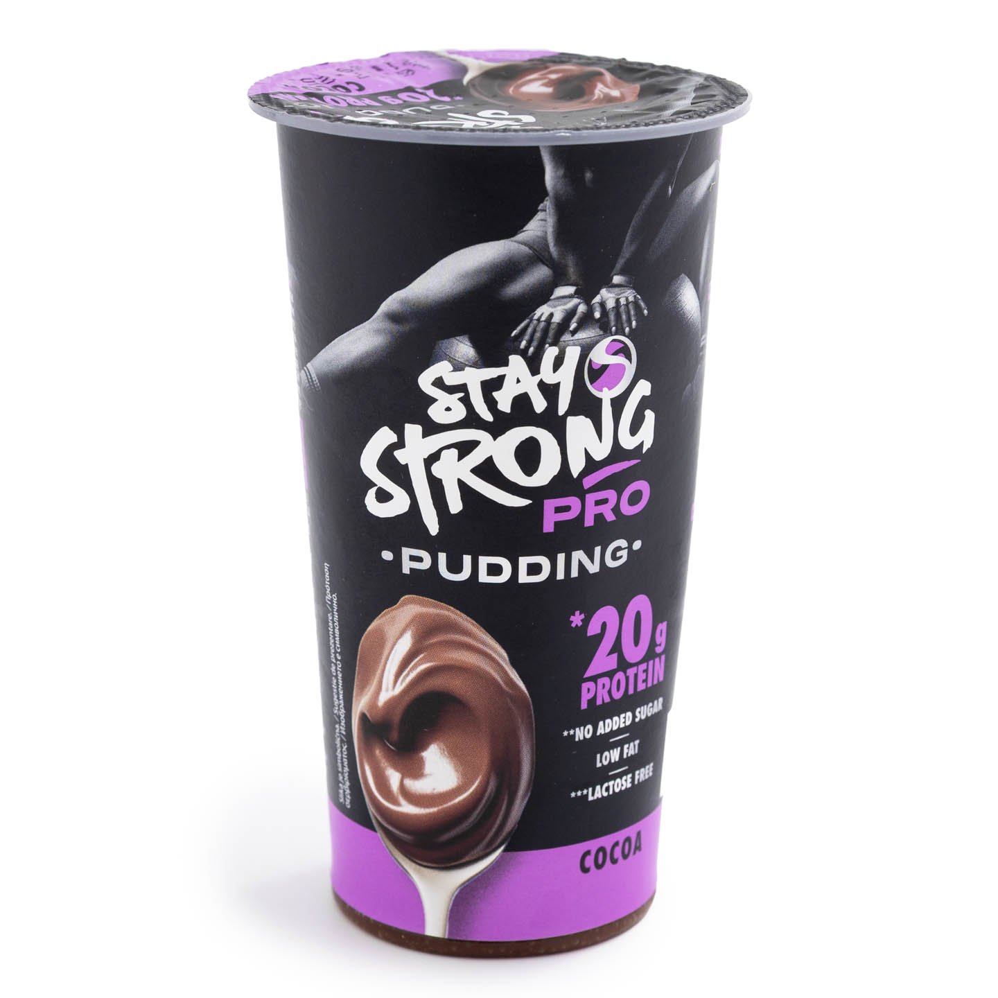 Budincă cacao / vanilie cu proteine Stay Strong 200g