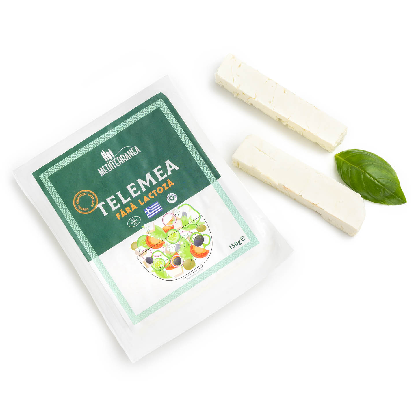 Telemea fără lactoză Mediterranea 150g