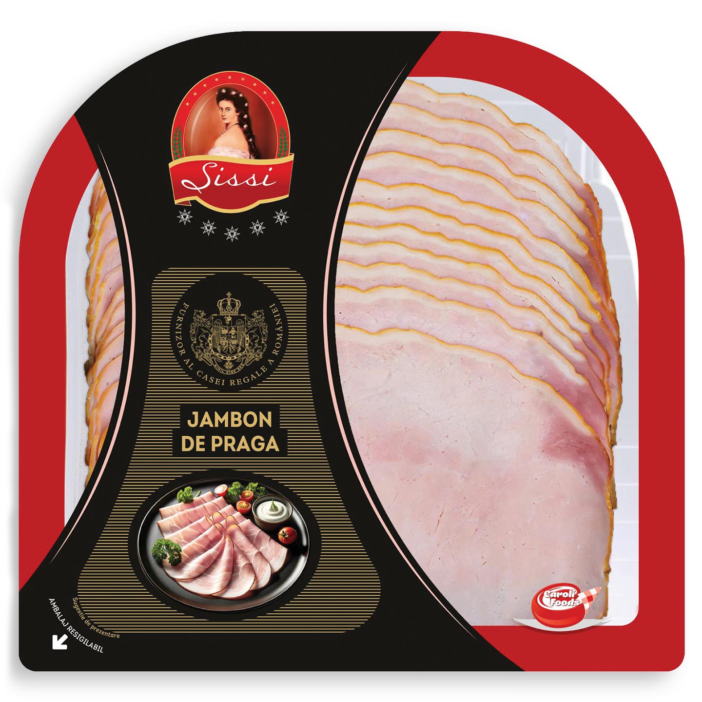 Jambon de Praga Sissi 170g