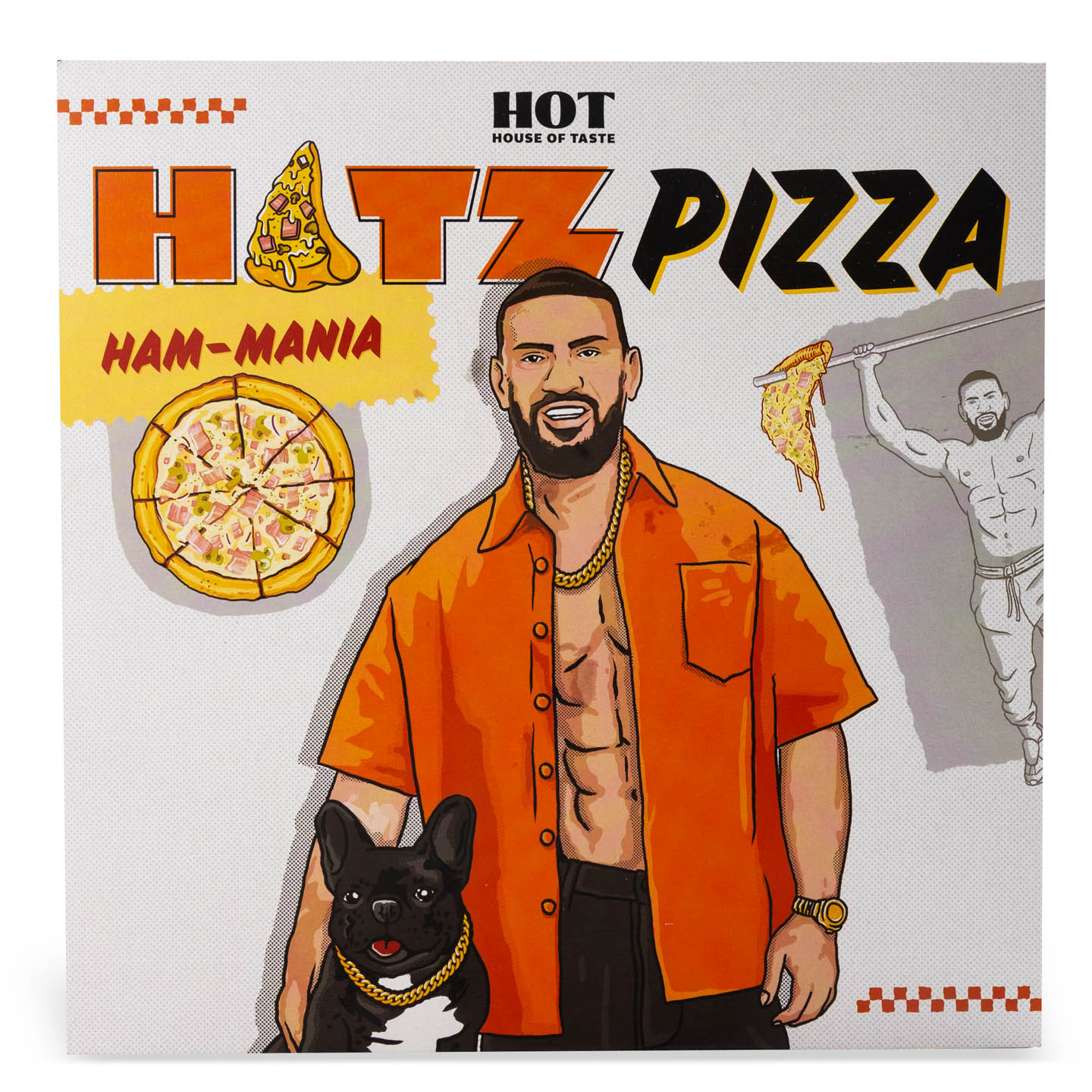 Pizza Ham-Mania Hâtz 520g