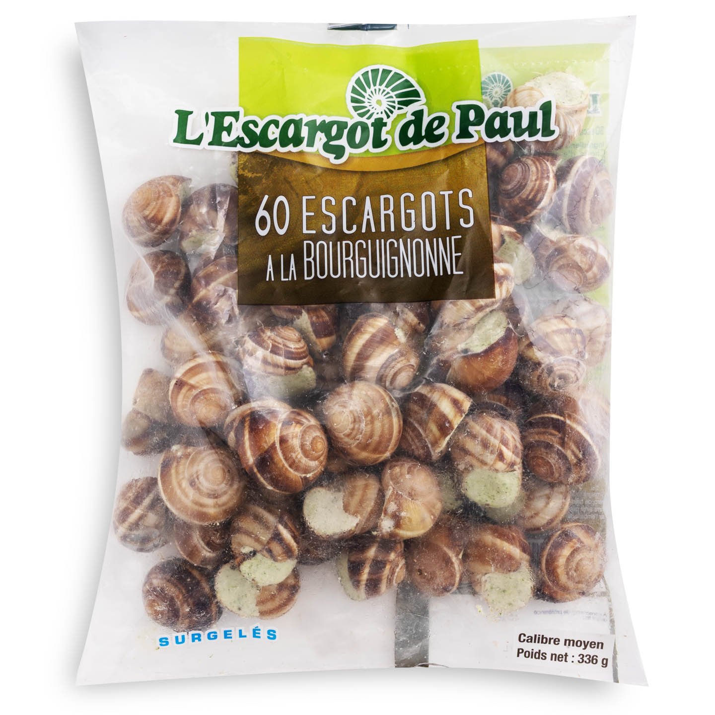 Melci cu unt congelați 336g