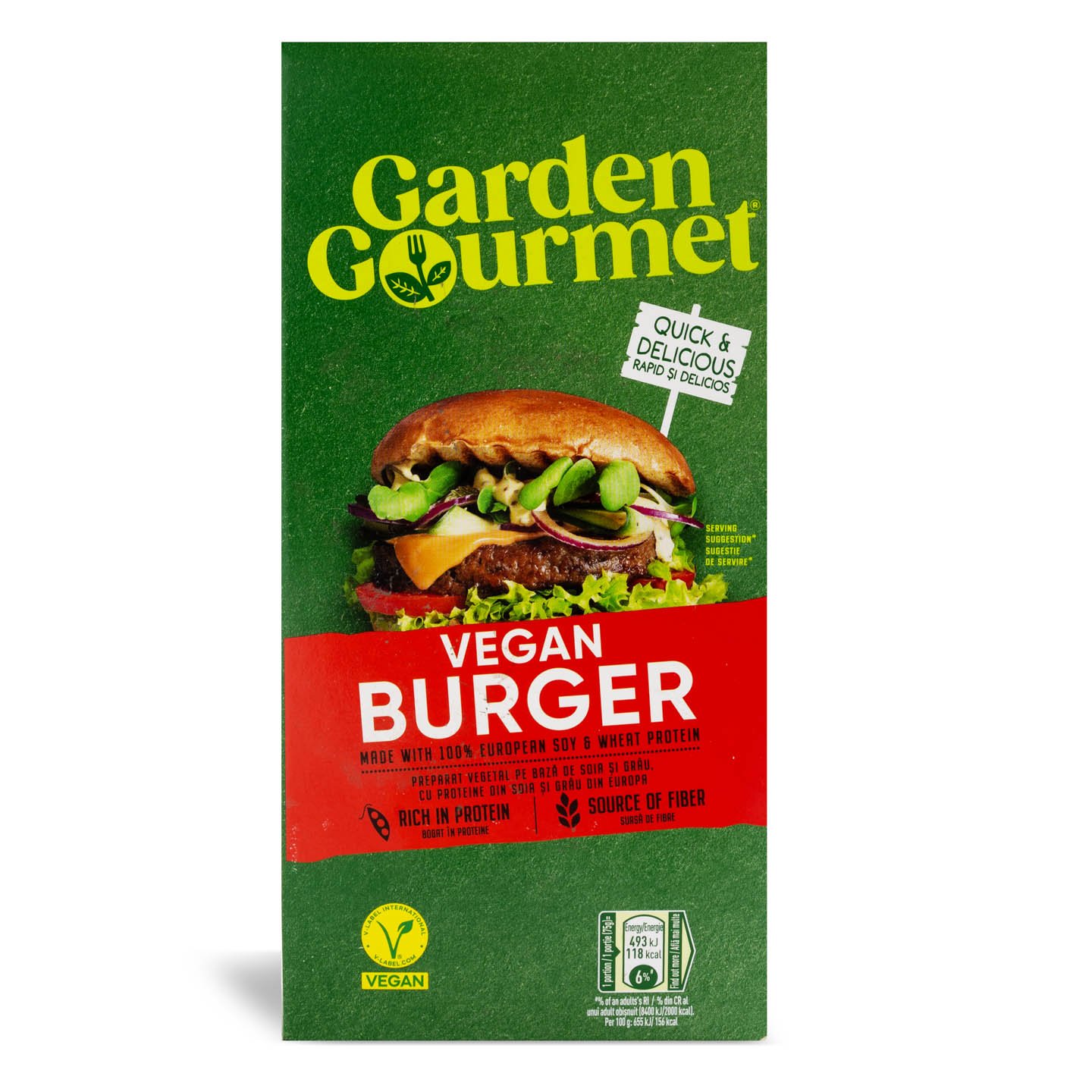 Burger vegan Garden Gourmet 300g