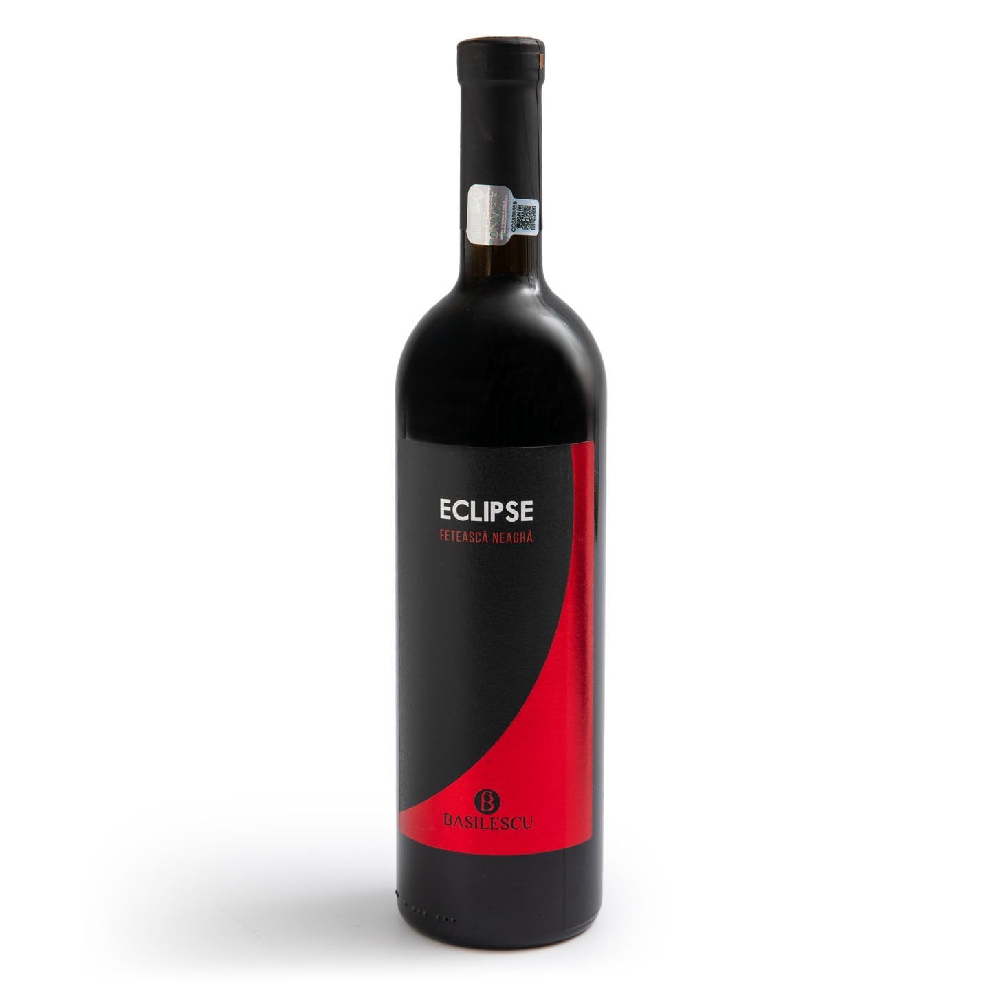 Vin roșu Basilescu Eclipse Fetească Neagră, demisec, 0.75L