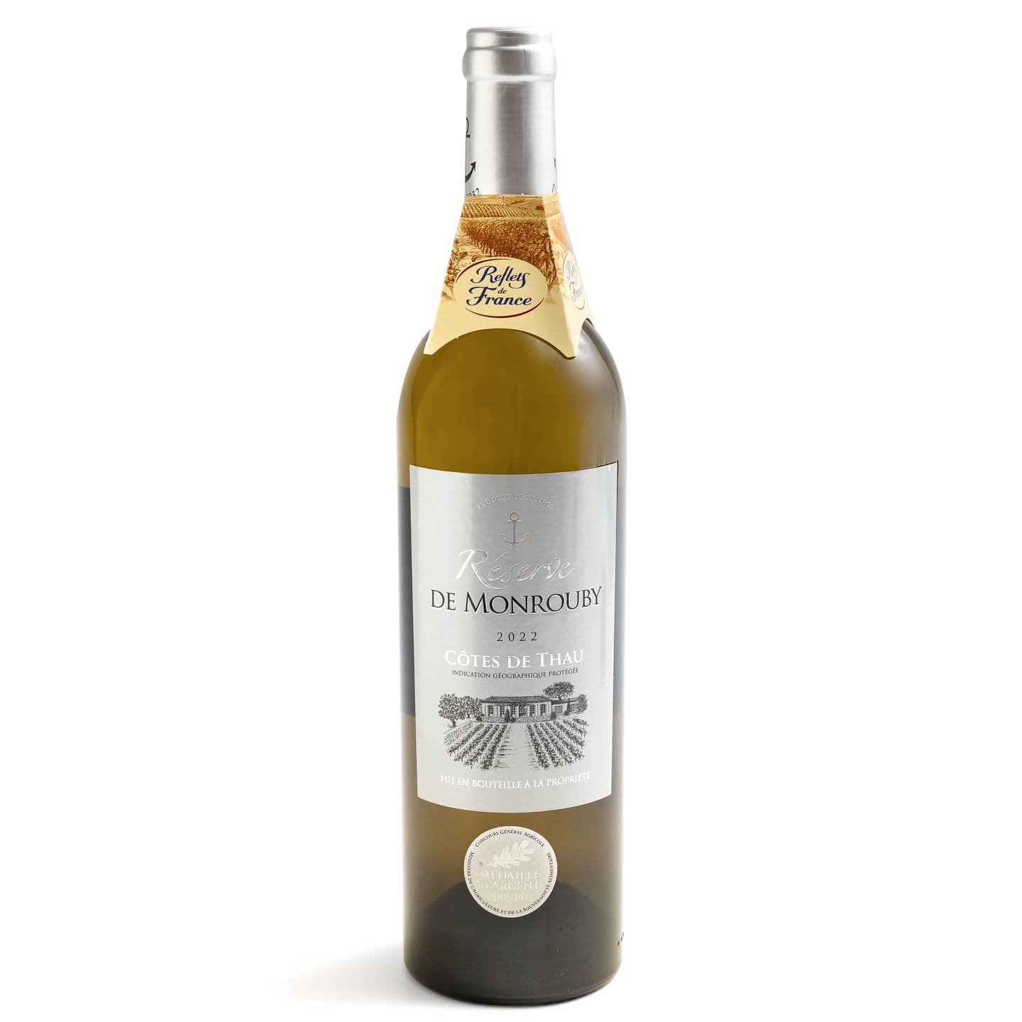 Vin alb Reserve de Monrouby Reflets De France 0.75L