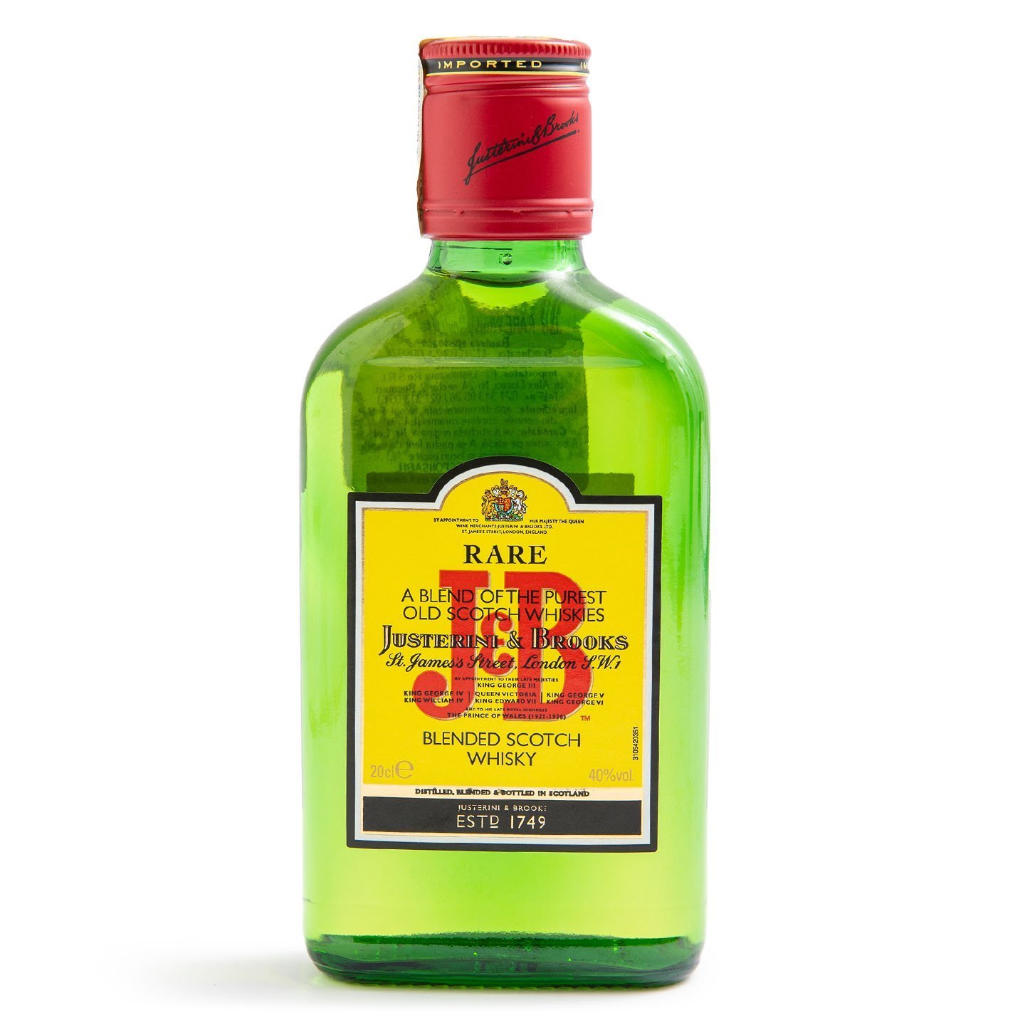 Whisky J&B Rare, 0.2L