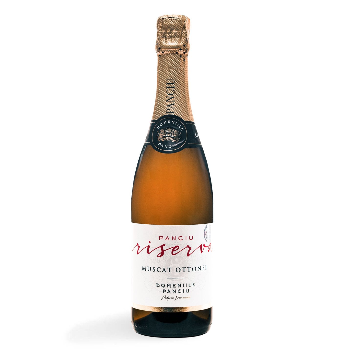 Vin spumant Muscat Ottonel, Domeniile Panciu, 750ml