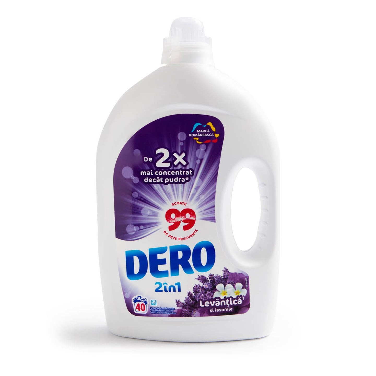 Detergent automat lichid Dero 2in1 40 spălări, 2L