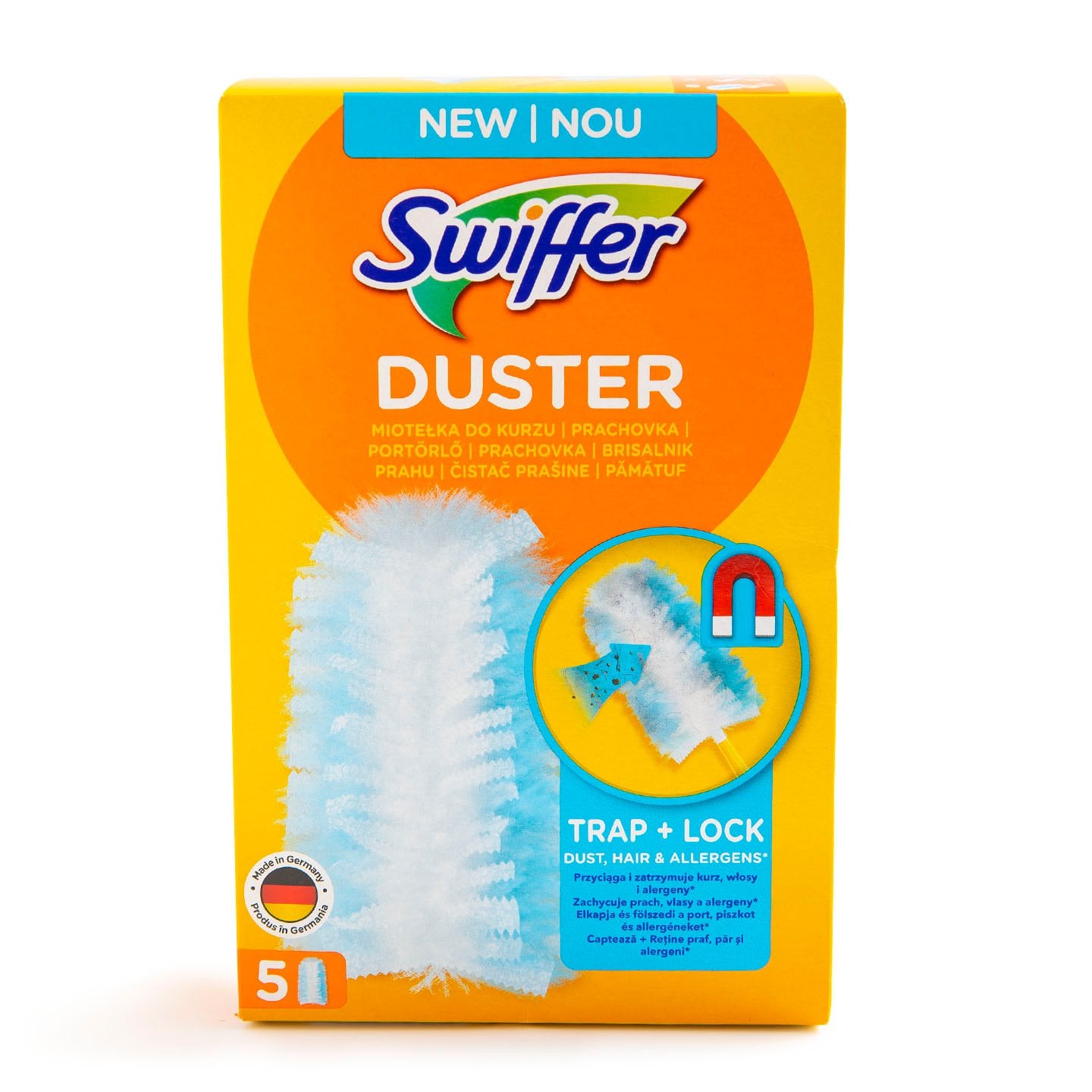 Rezerve pămătuf pentru curățarea prafului Swiffer Trap & Lock, 5 buc.