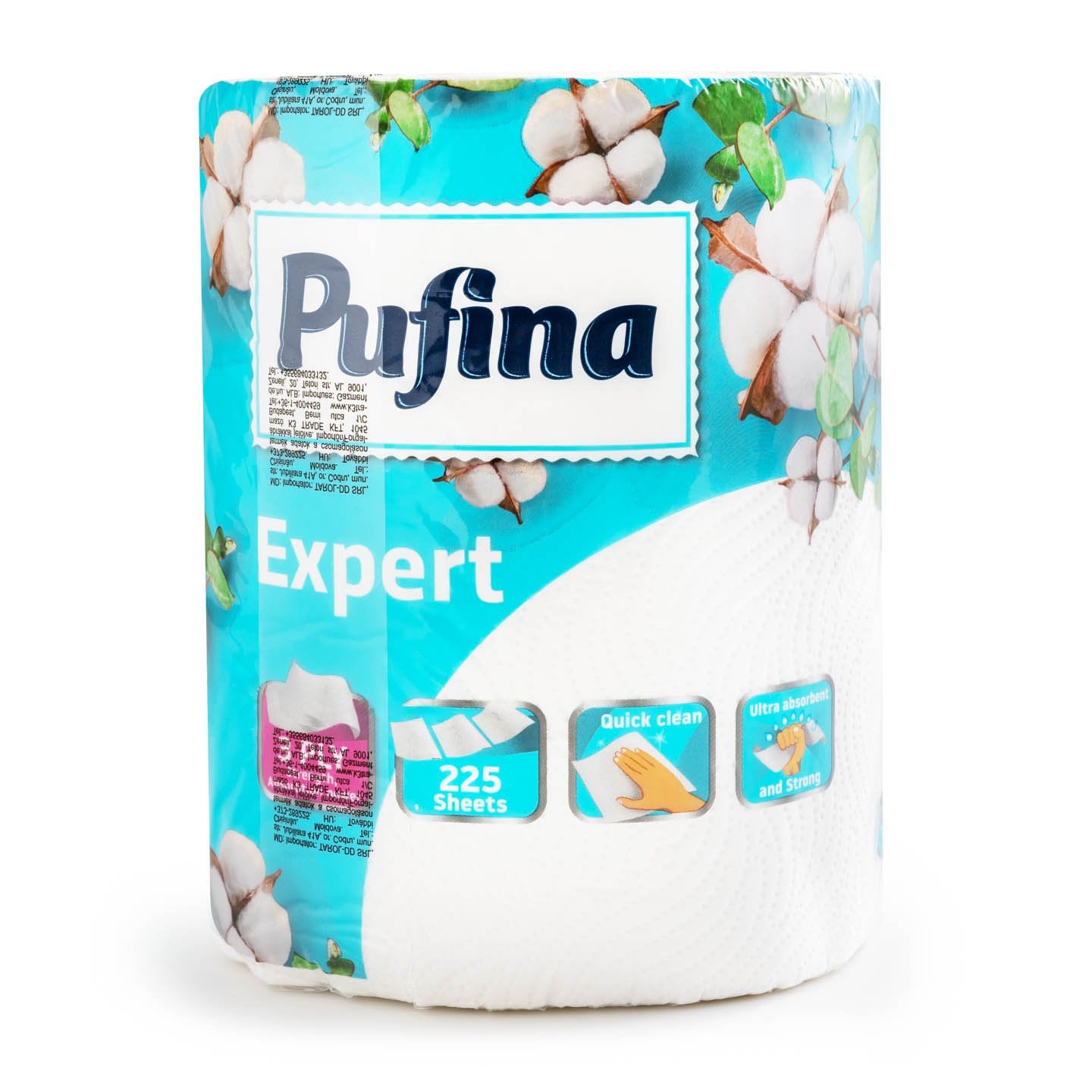Prosop Expert, super absorbant Pufina 3 straturi, 1 rolă