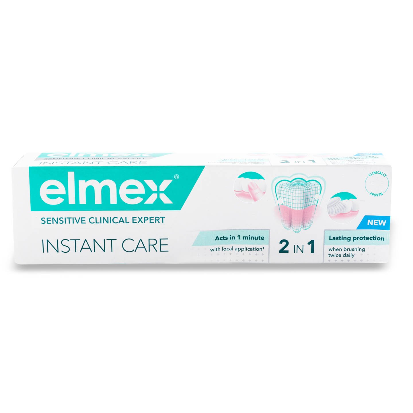 Pastă de dinți Elmex Clinical Expert Instant Care, 75 ml