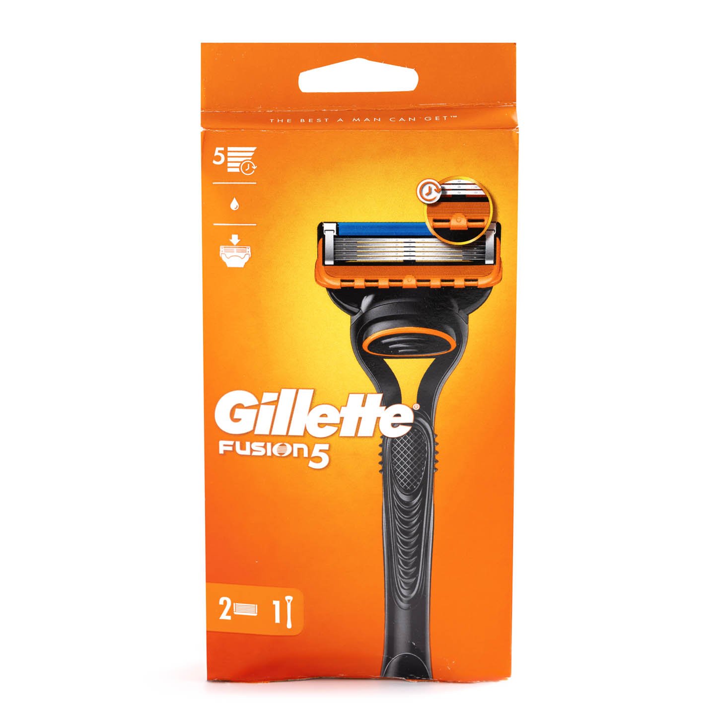 Aparat de ras Gillette Fusion5, mâner + 2 rezerve