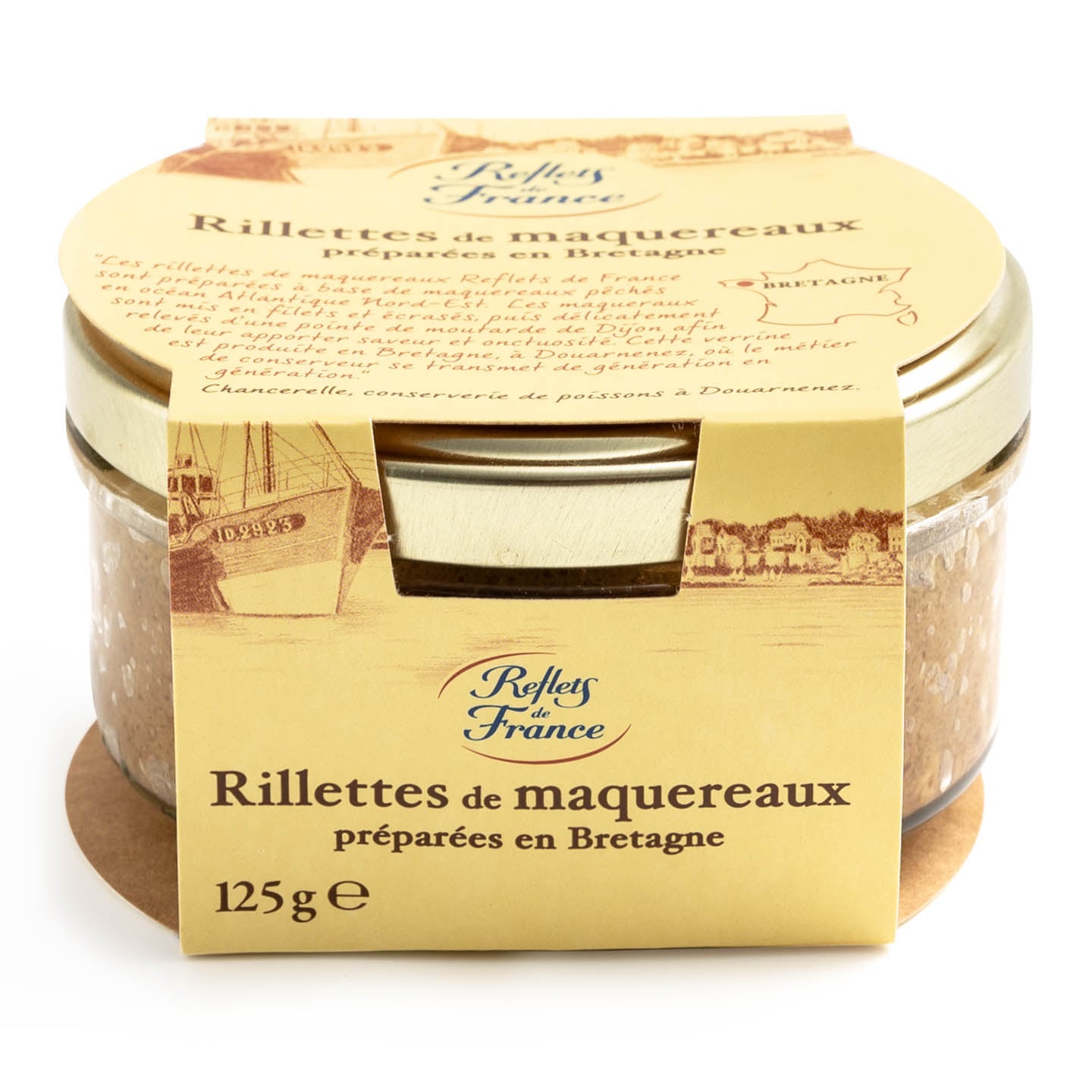 Pate din macrou 125g Reflets De France 125g