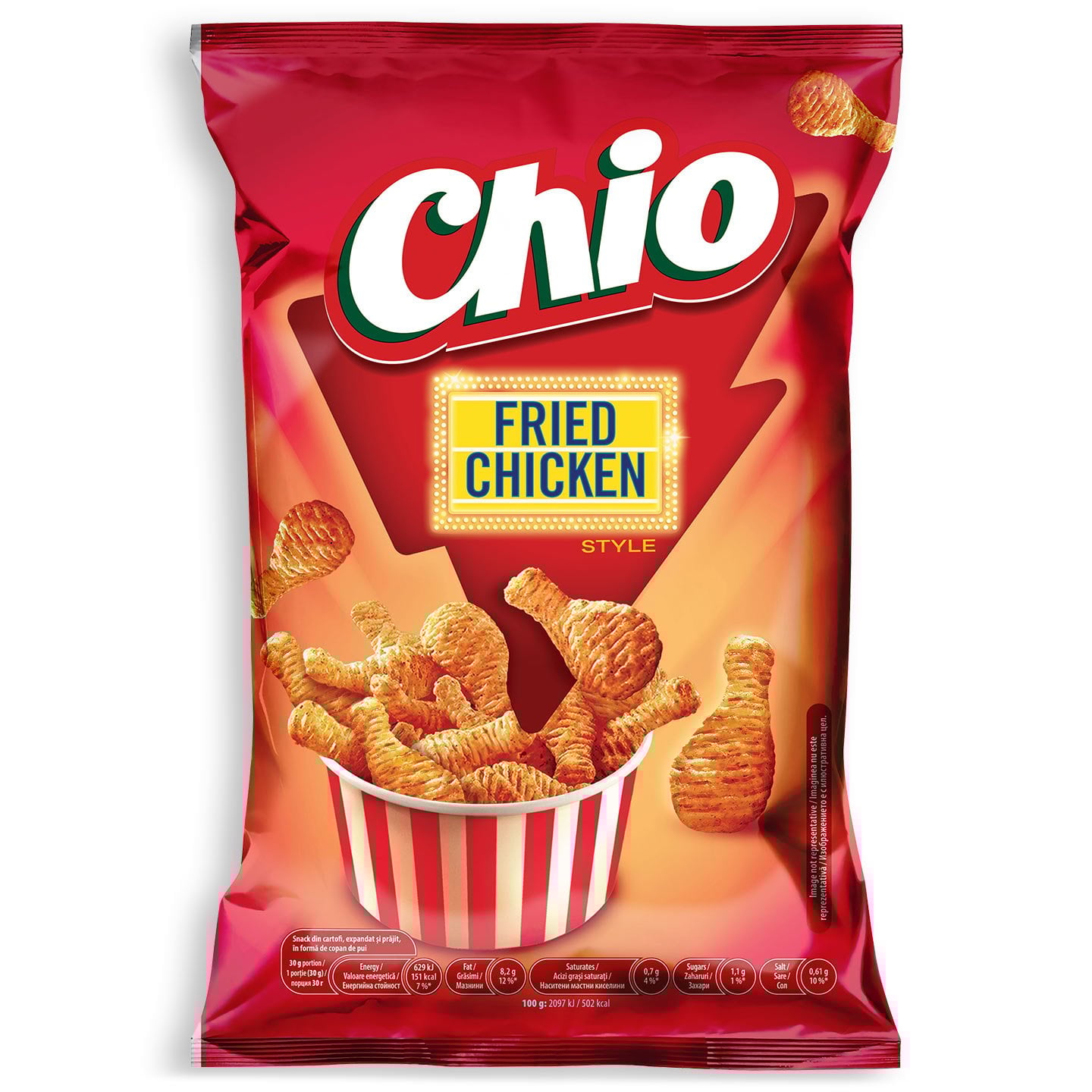 Snack din cartofi Chio Fried Chicken 60g
