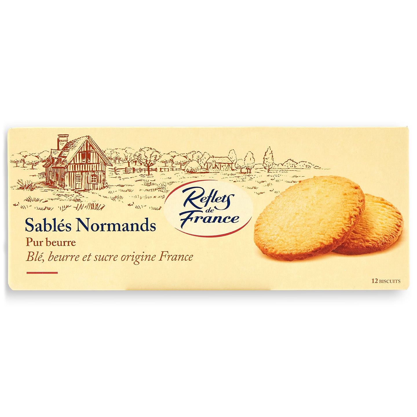 Biscuiți cu sare de mare Reflets De France 175g