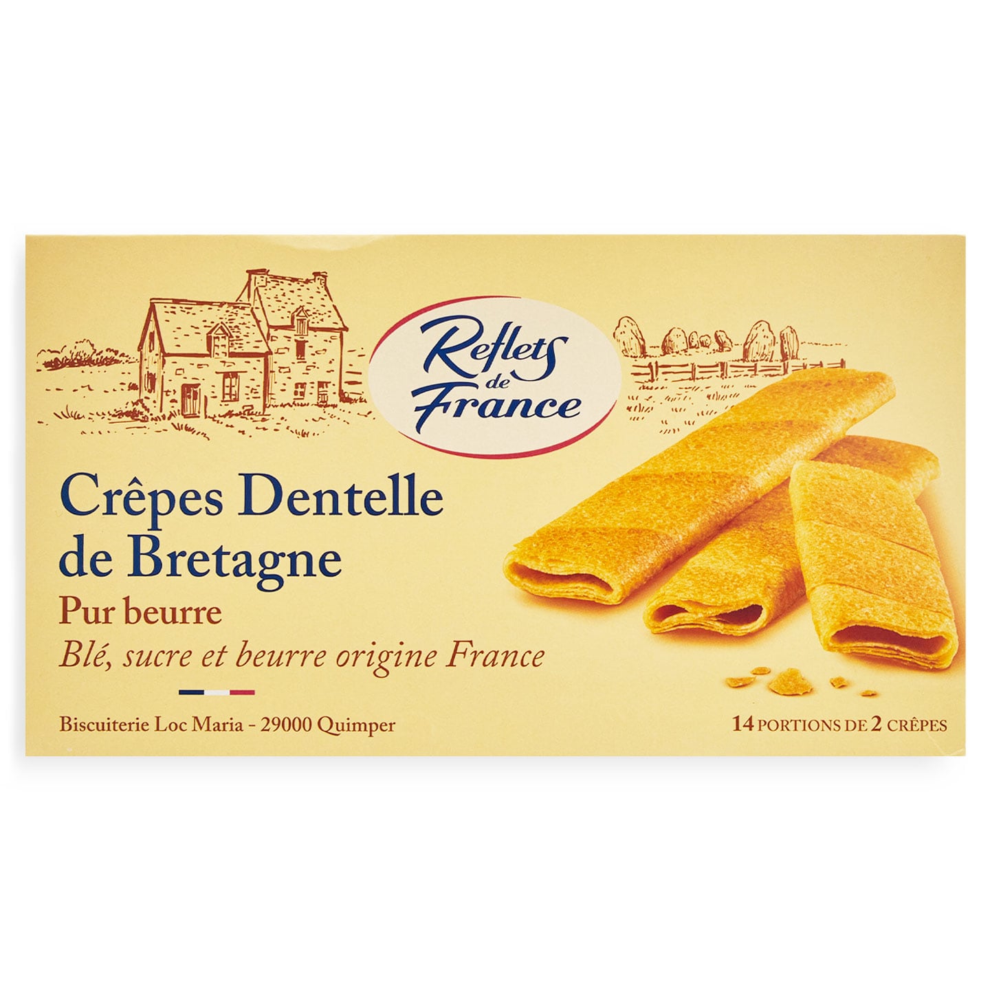 Biscuiți cu unt Reflets De France 120g