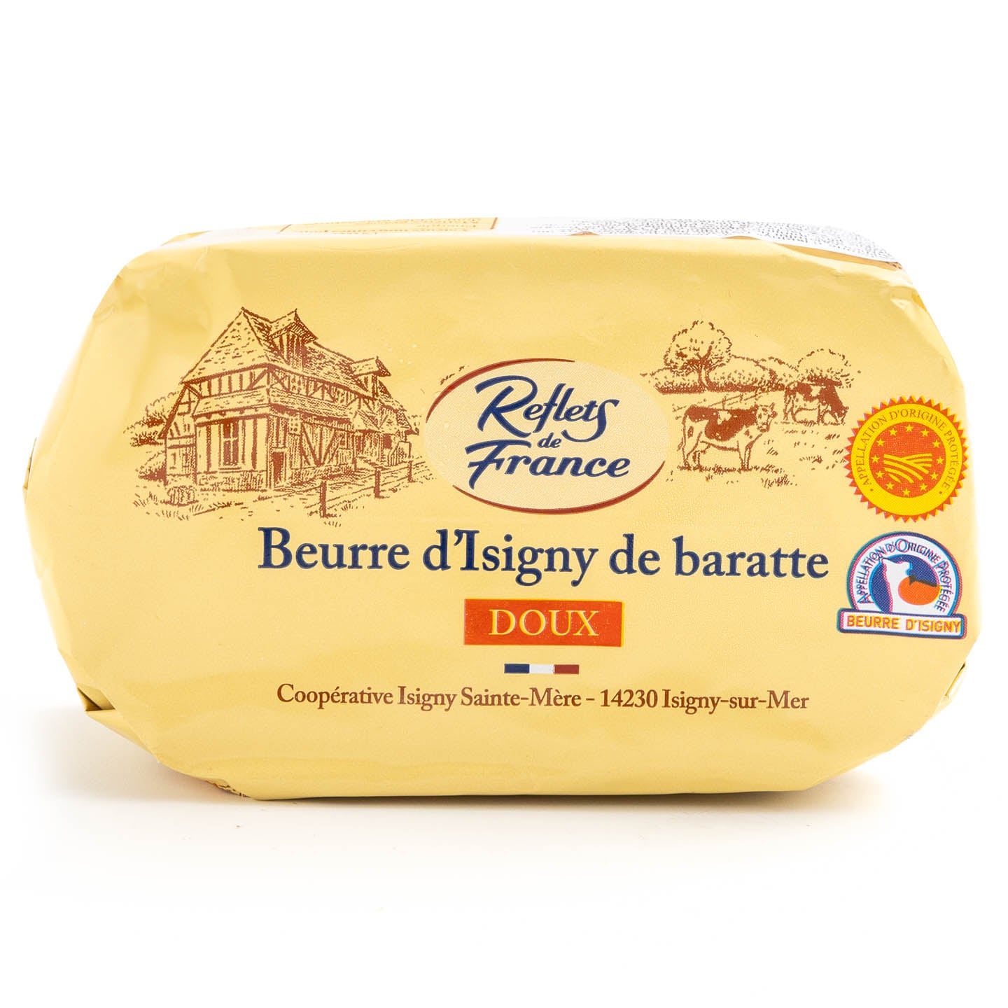 Unt D'Isigny AOP, 82% grăsime Reflets De France 250g