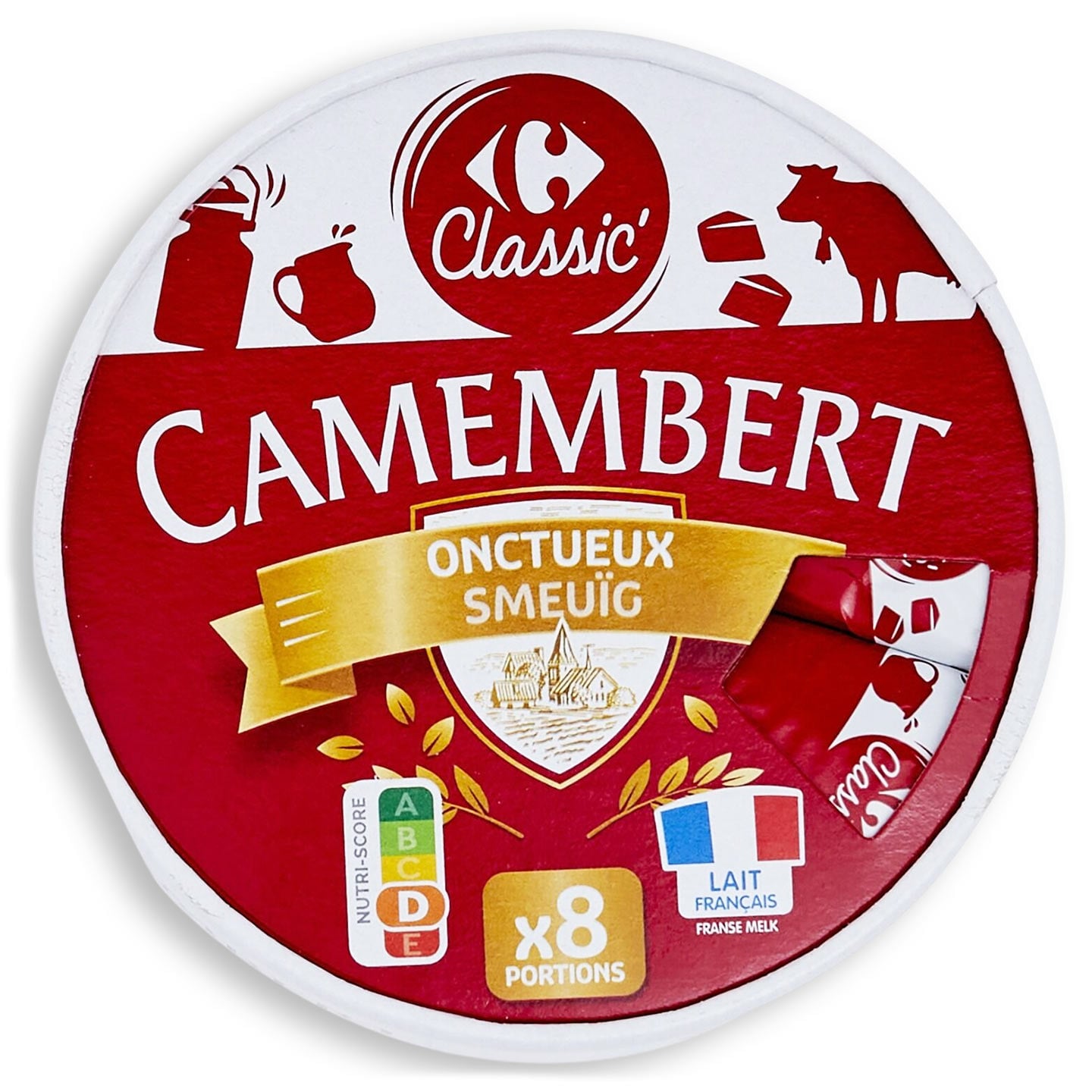 Camembert porționat 8 buc./240g