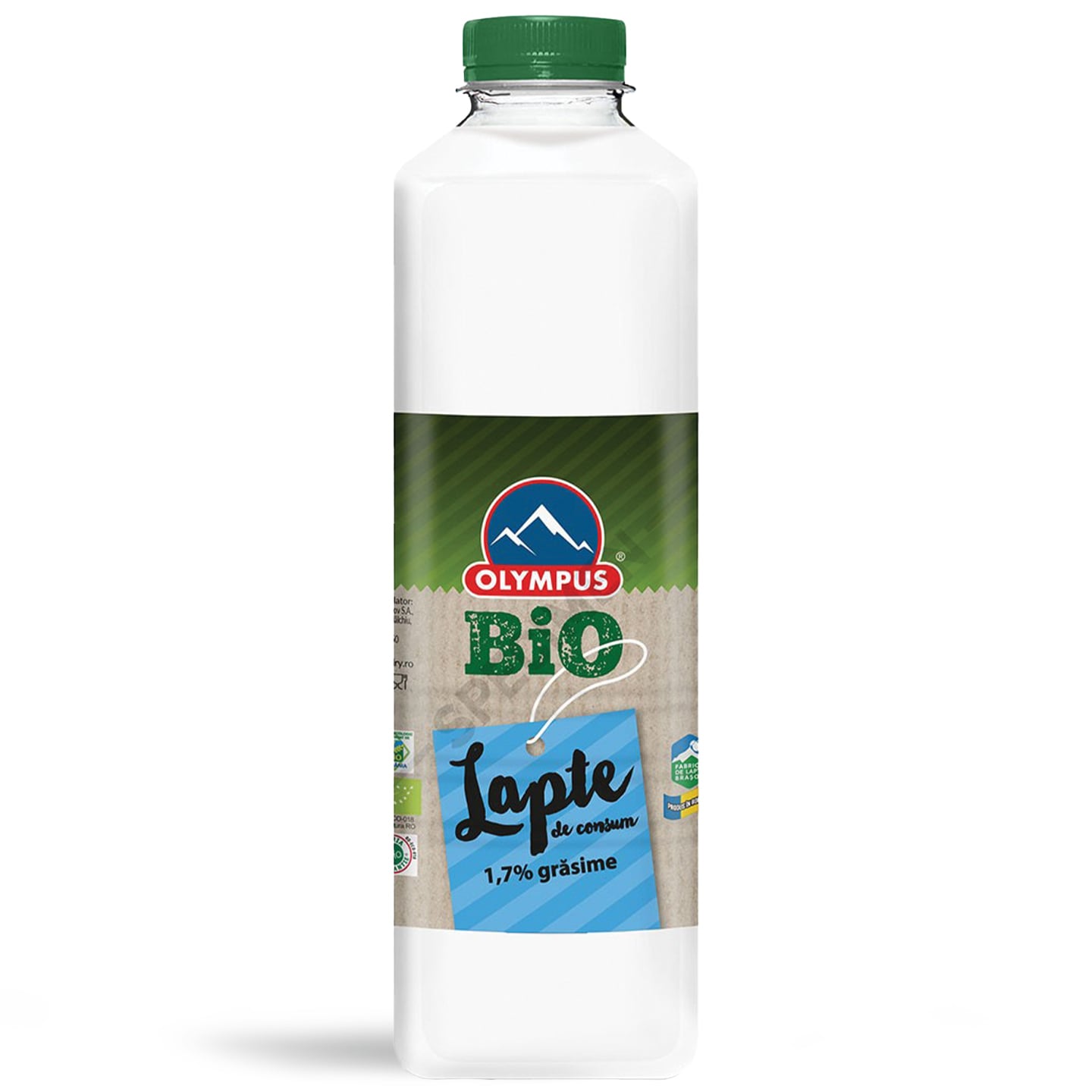 Lapte Bio 1.7% grăsime Olympus 1L