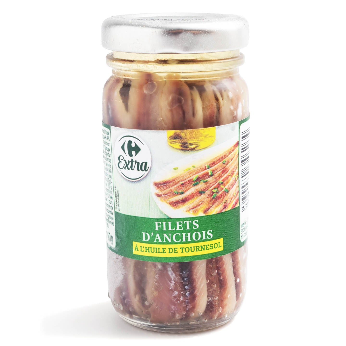 File de anchois Carrefour Extra 100g