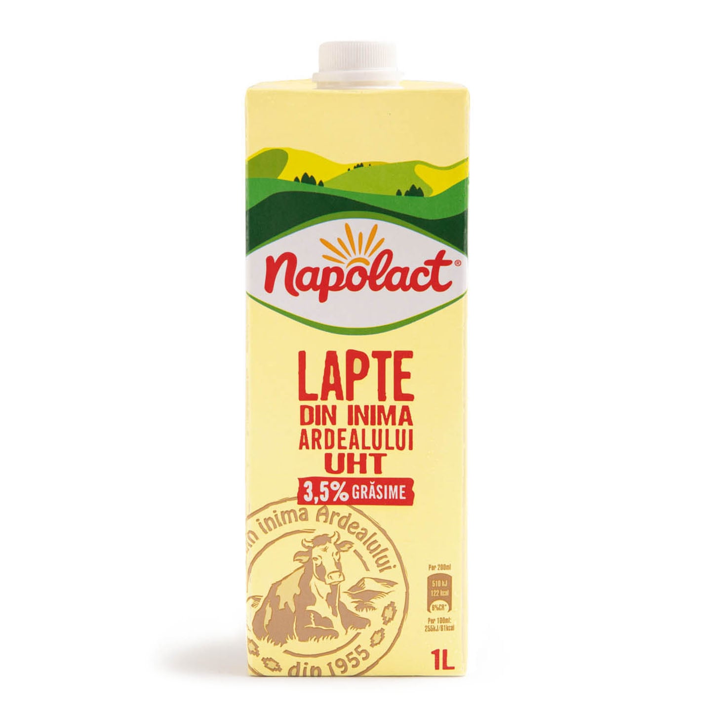 Lapte UHT 3.5% grăsime Napolact 1L