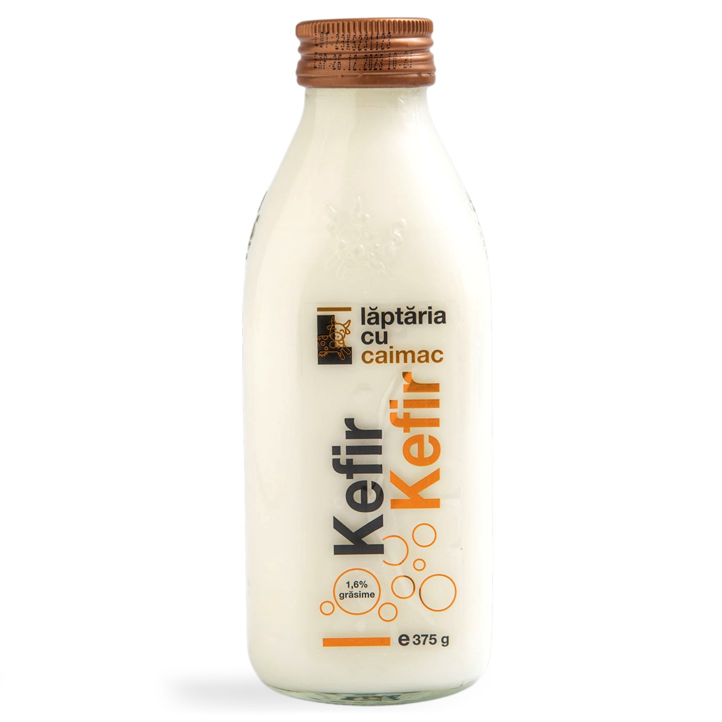 Kefir Lăptăria cu Caimac 1.6% grăsime 375g