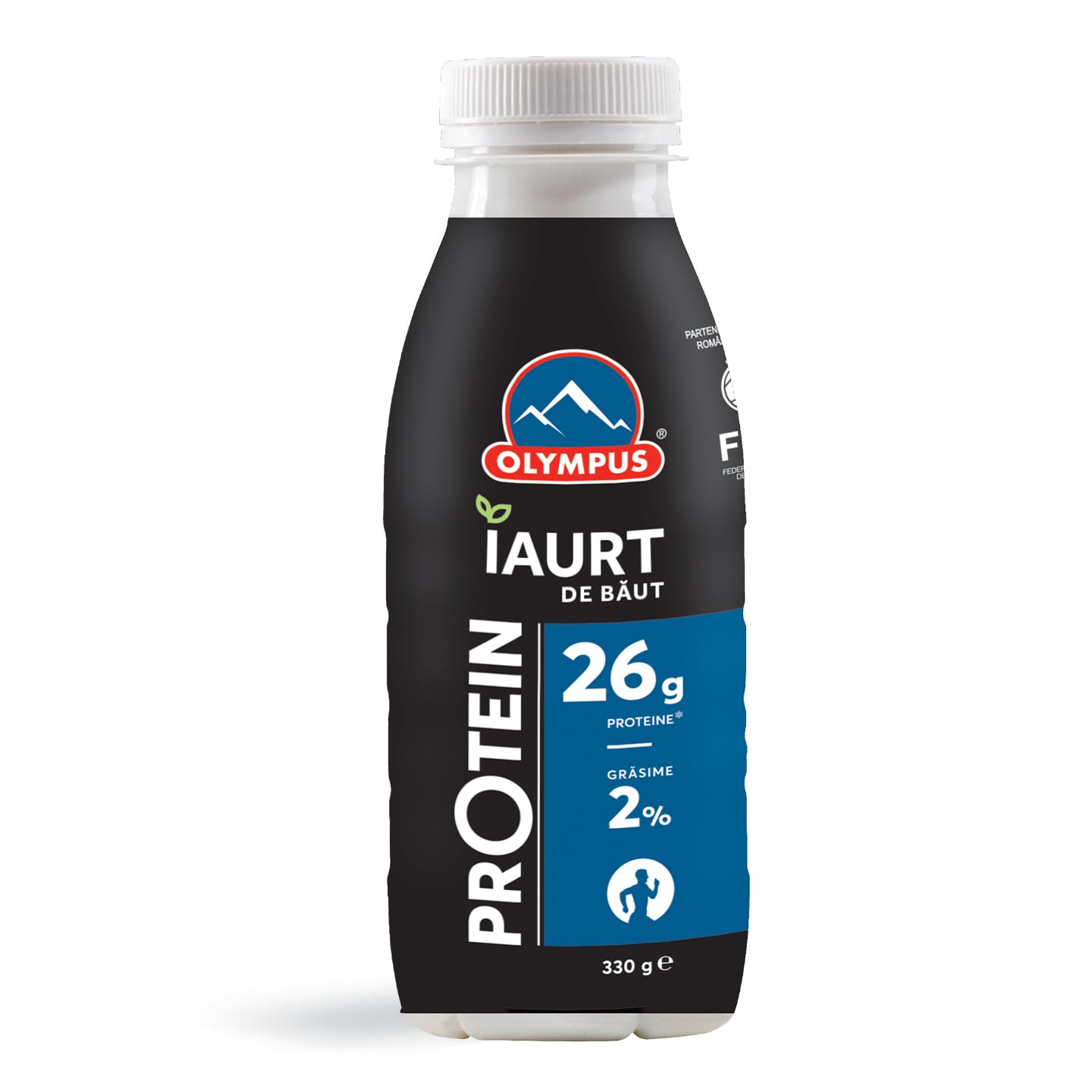 Iaurt de băut cu proteine, 2% grăsime Olympus 330g
