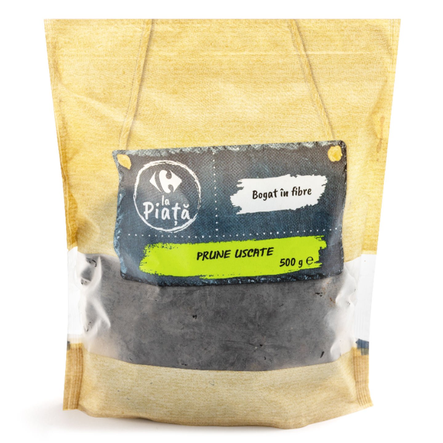 Prune deshidratate cu sâmburi Carrefour 500g