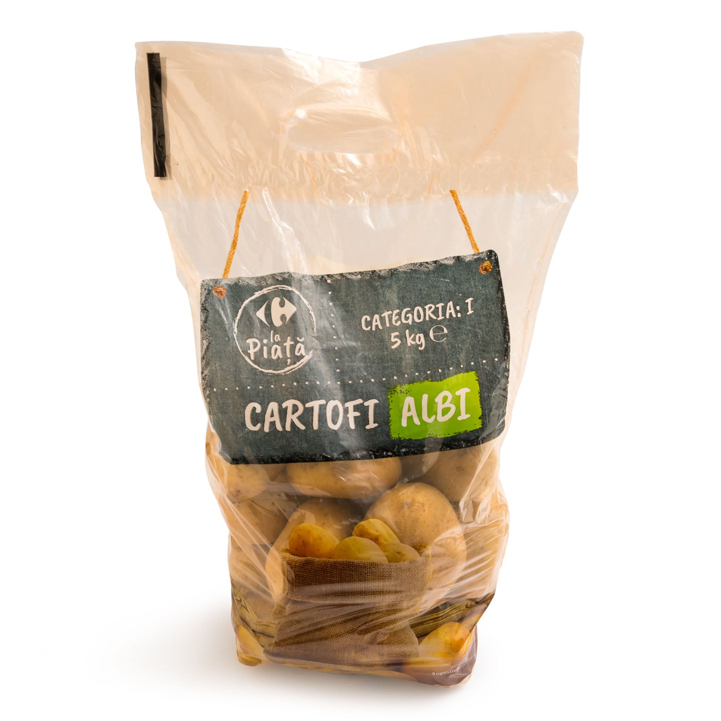 Cartofi albi Carrefour La Piață 5 kg, calitatea I