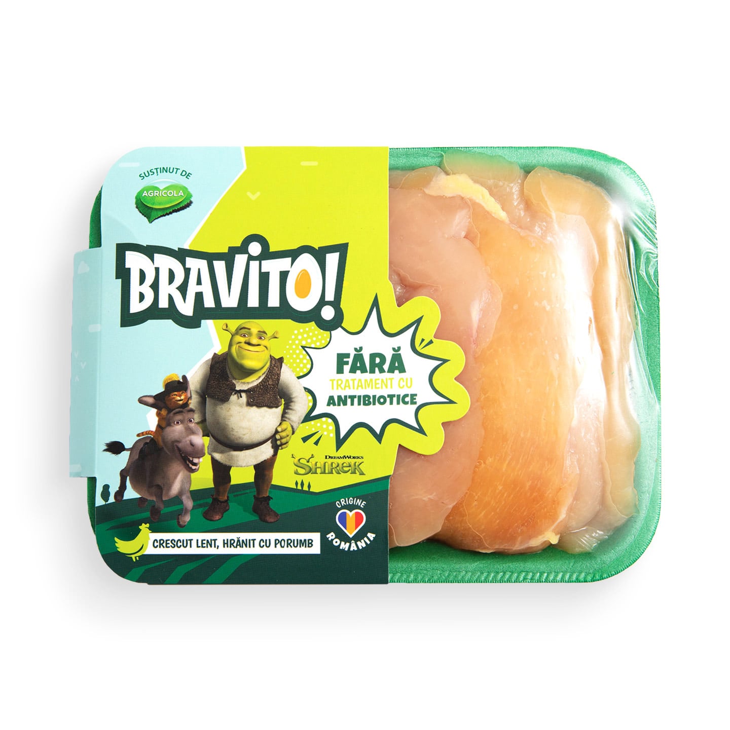 Feliuțe din piept de pui Bravito 550g