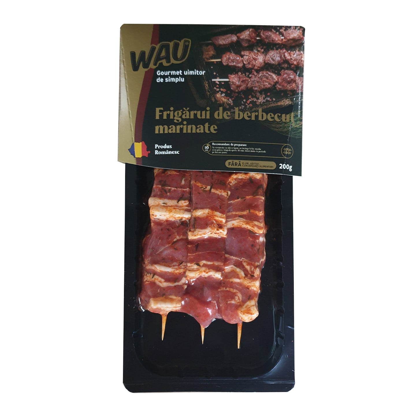 Frigărui de berbecuț, marinate Wau 200g