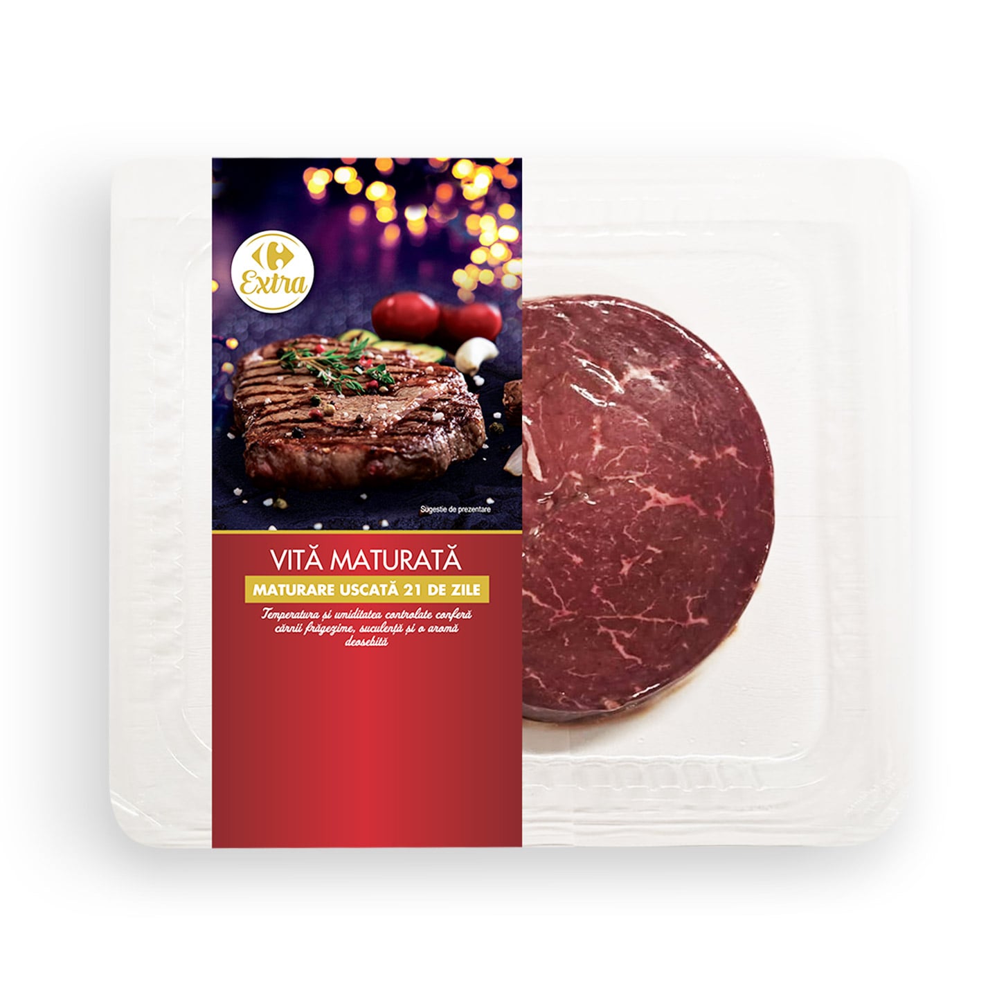 Chiulotă de mânzat, maturată Carrefour Extra per 100g