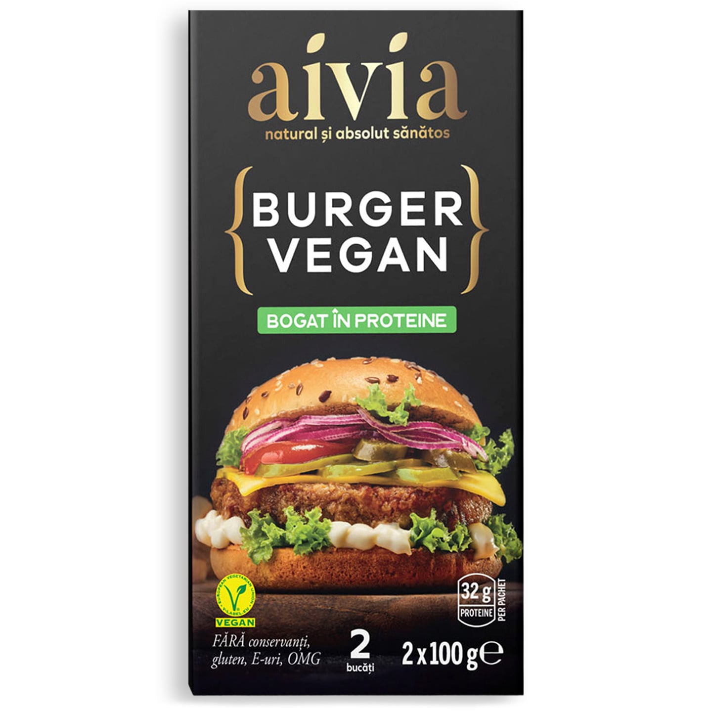 Burger vegani Aivia 800g