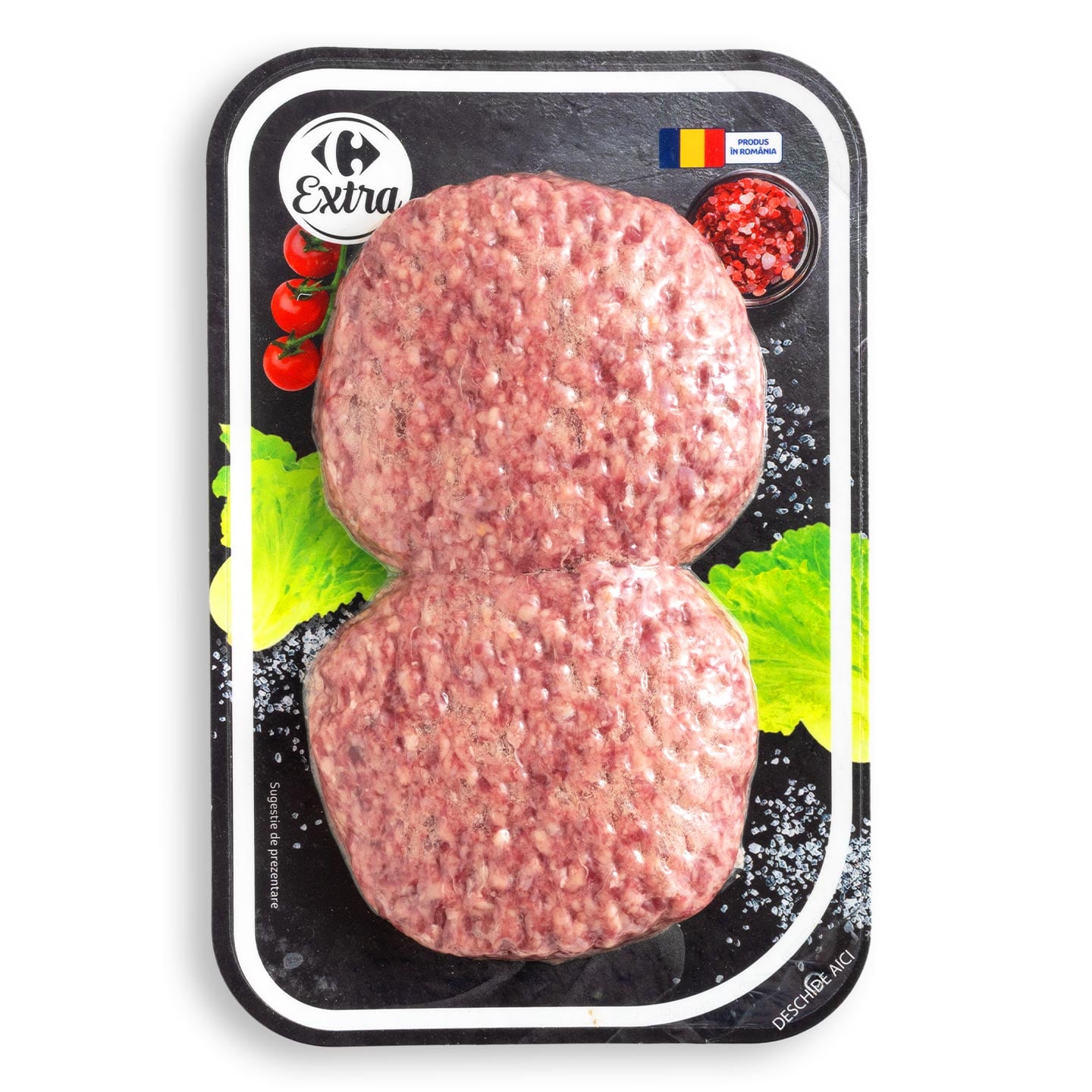 Hamburgeri de vită Carrefour Extra 300g