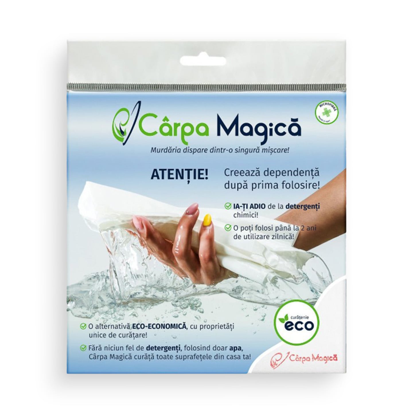 Lavetă 40cm x 40cm Cârpa Magică