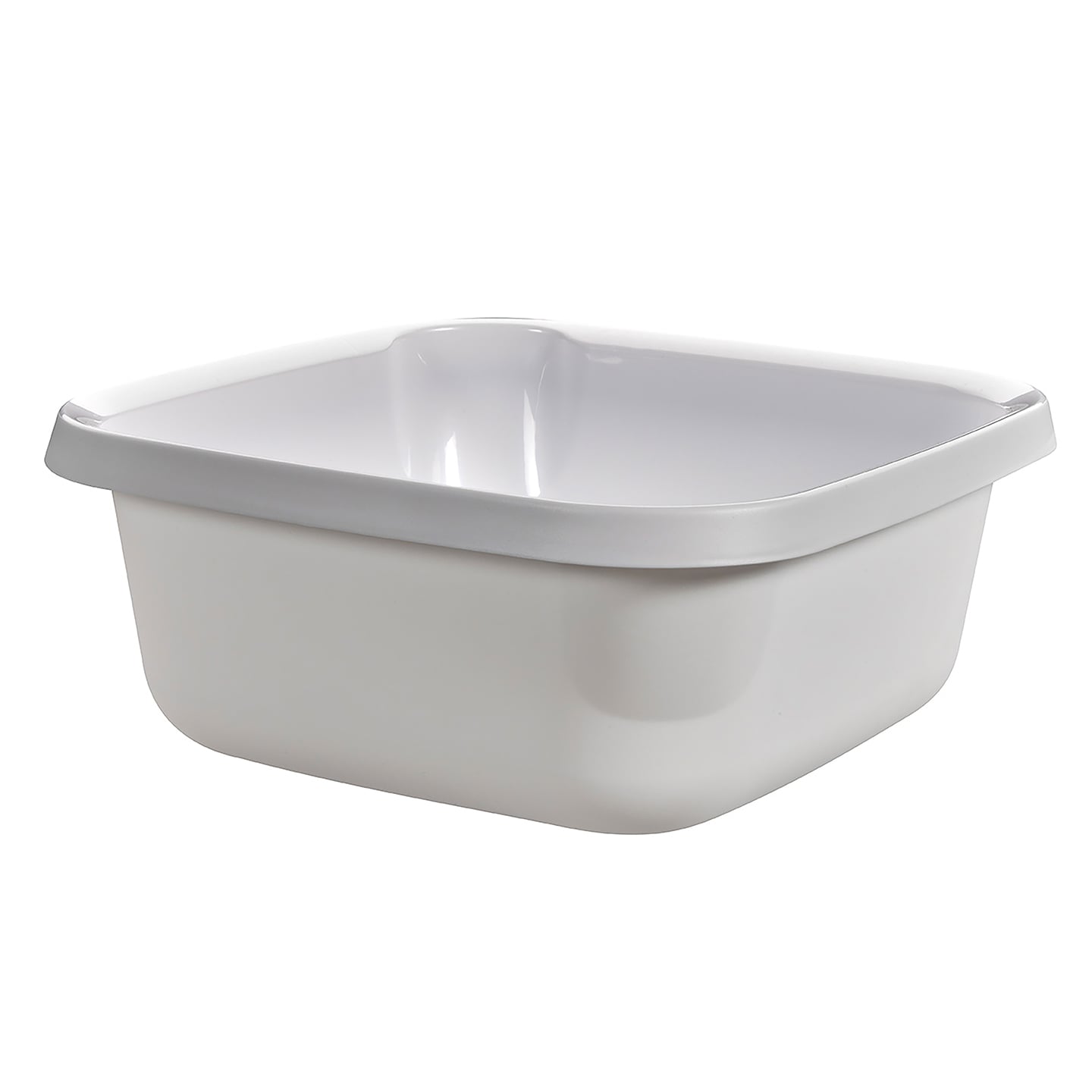 Lighean patrat Curver Essentials, plastic, 12 L, gri