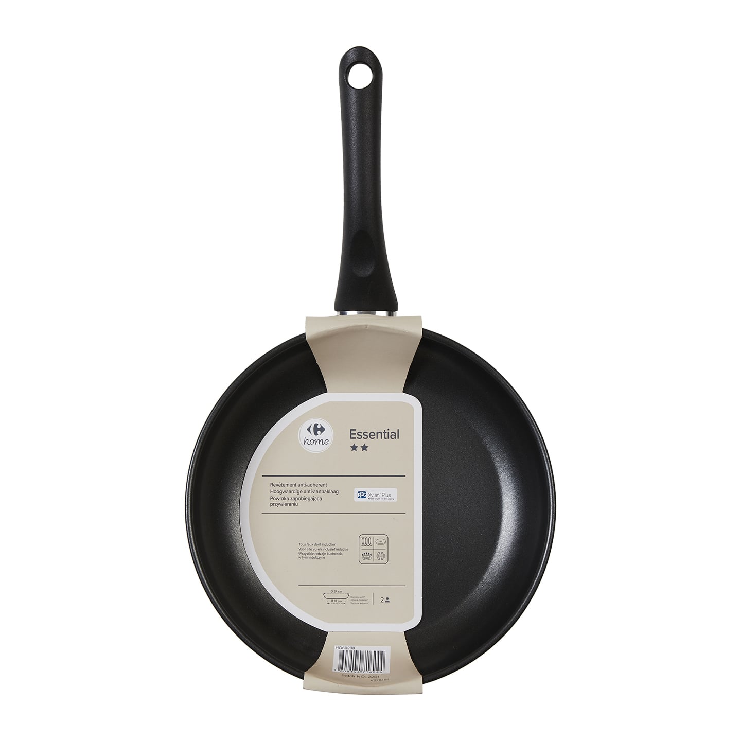 Tigaie inox, 24 cm Carrefour Home