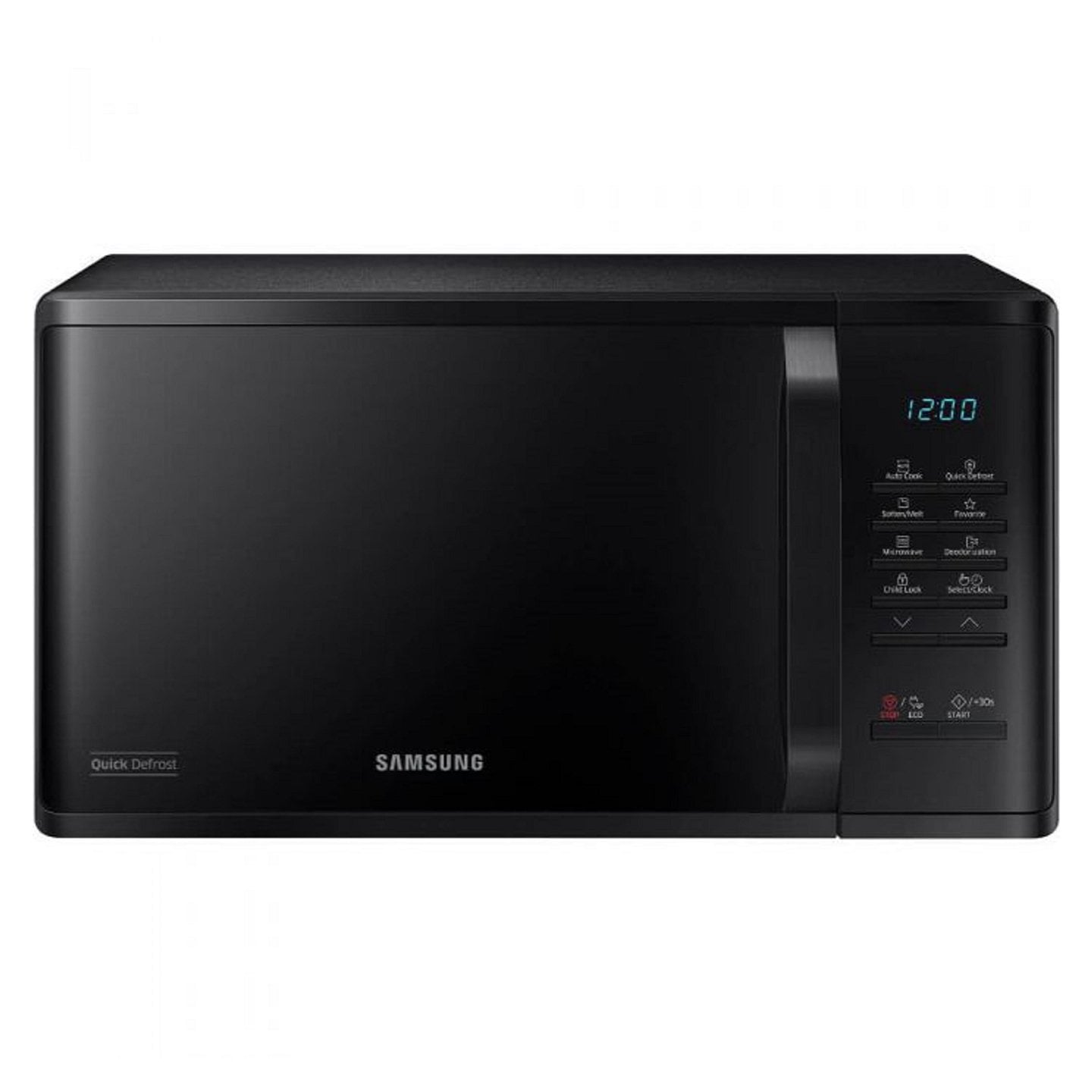 Cuptor cu microunde Samsung MS23K3513AK/OL cu interior ceramic, dezghețare rapidă, 23 L, negru